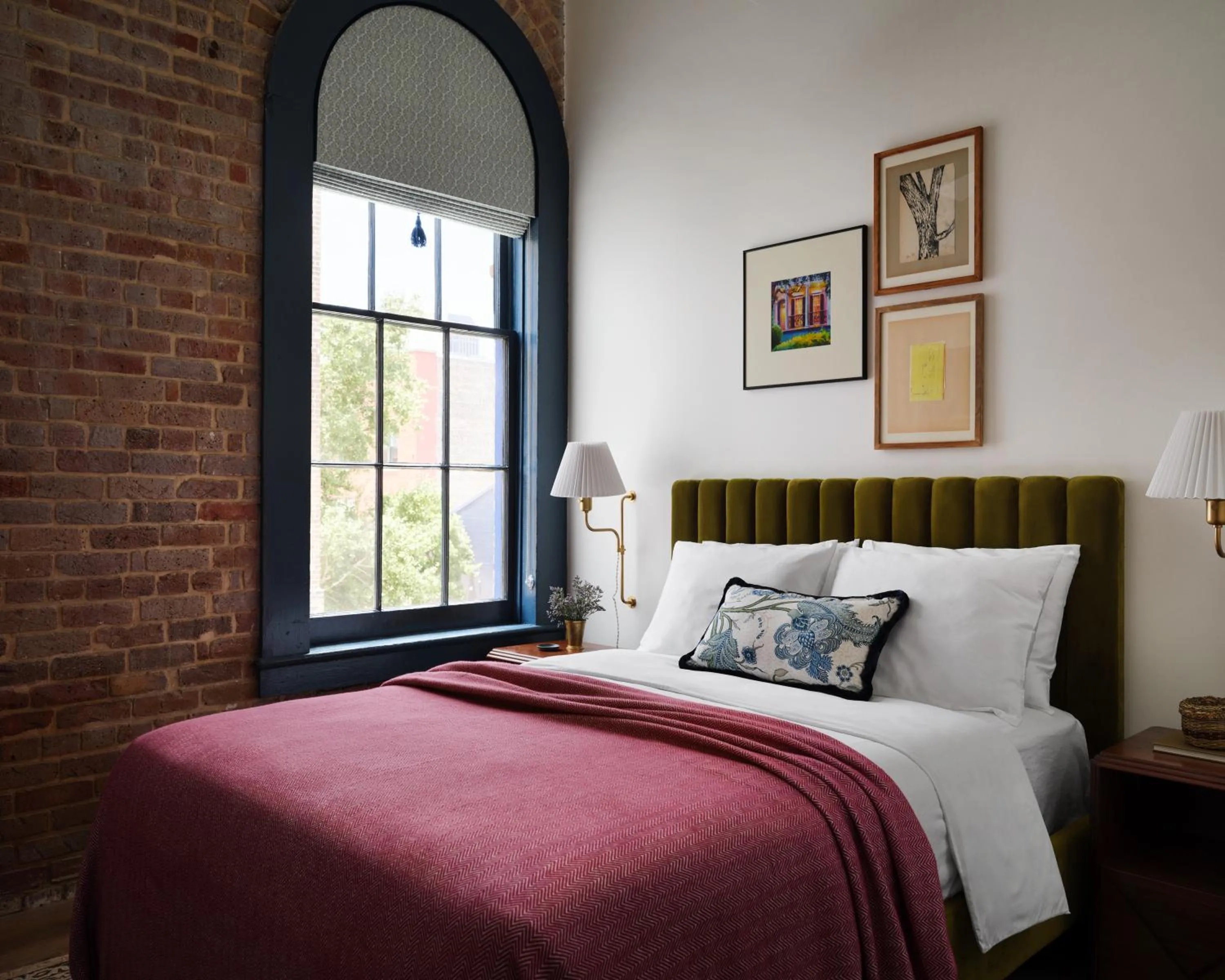 Bedroom, Bed in Memoir Warehouse District