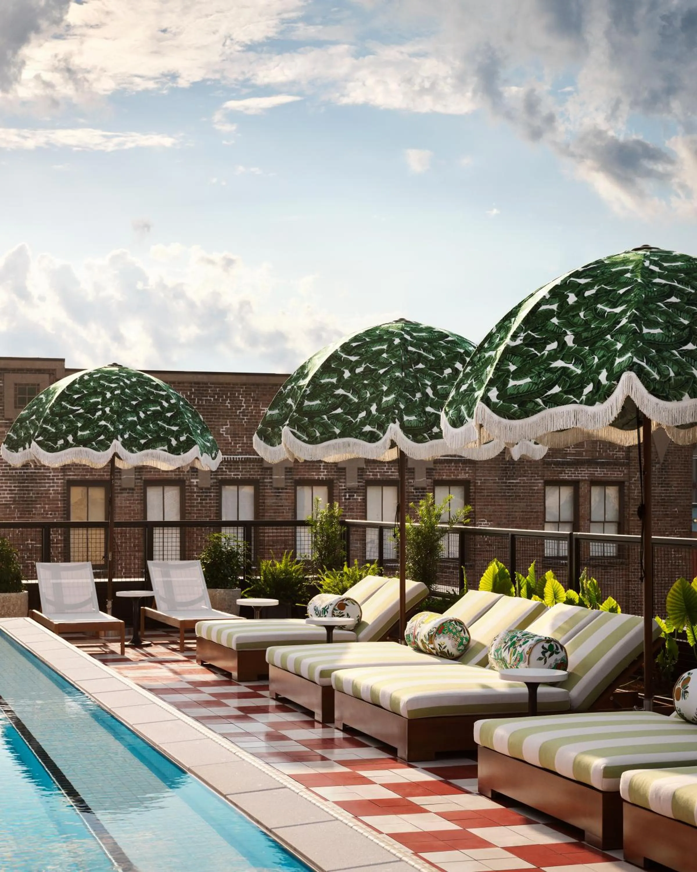 Swimming pool in Memoir Warehouse District