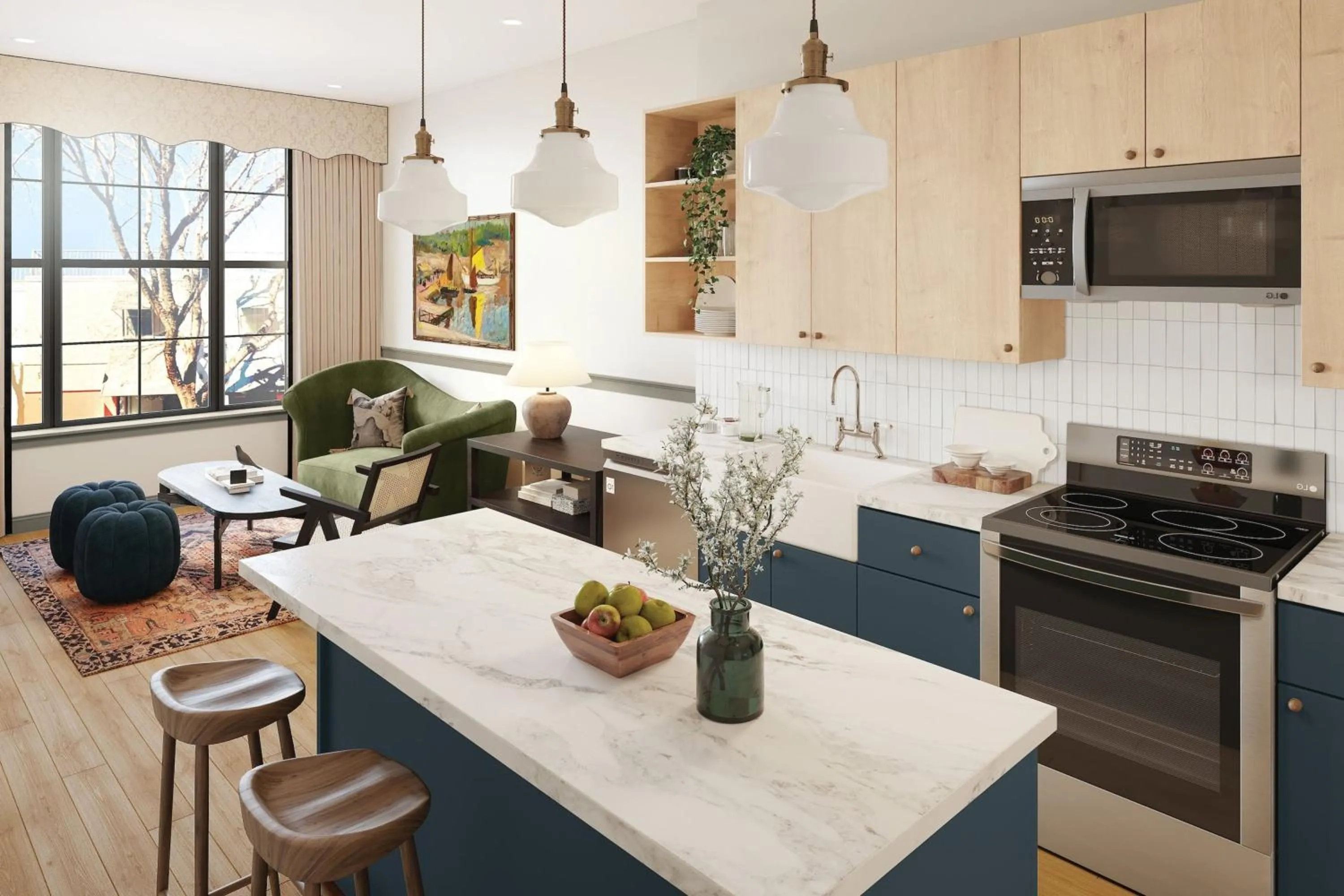 kitchen in Memoir Warehouse District