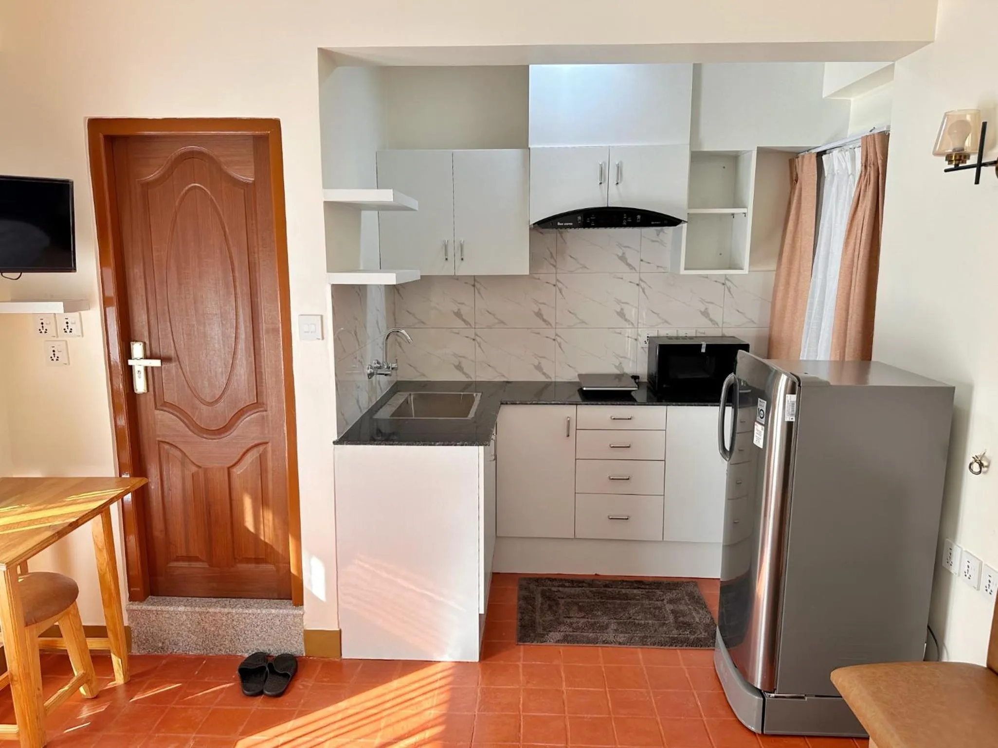 Kitchen or kitchenette in Shakya House