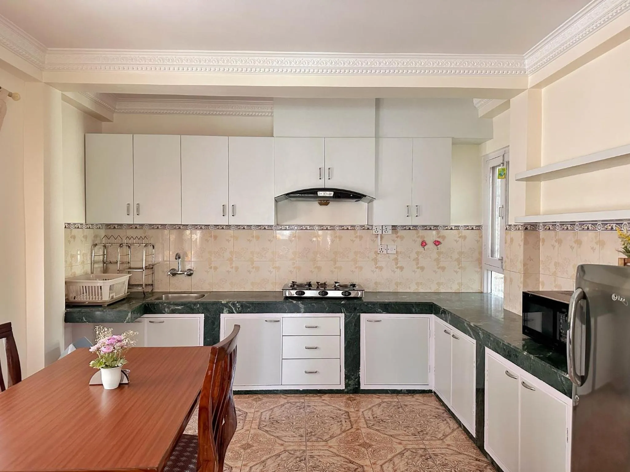 Kitchen or kitchenette in Shakya House