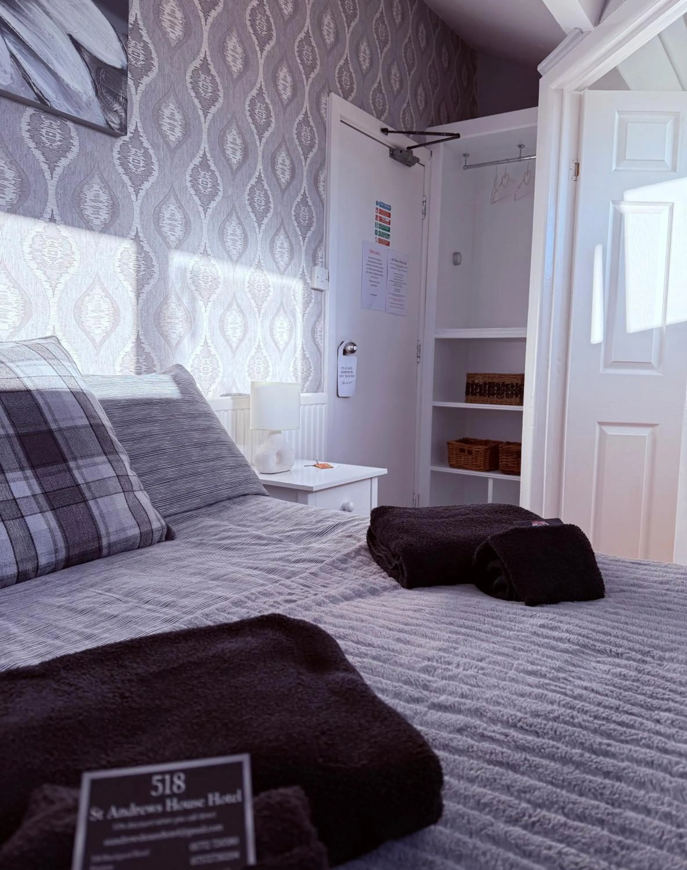 Bed in St Andrews house Hotel