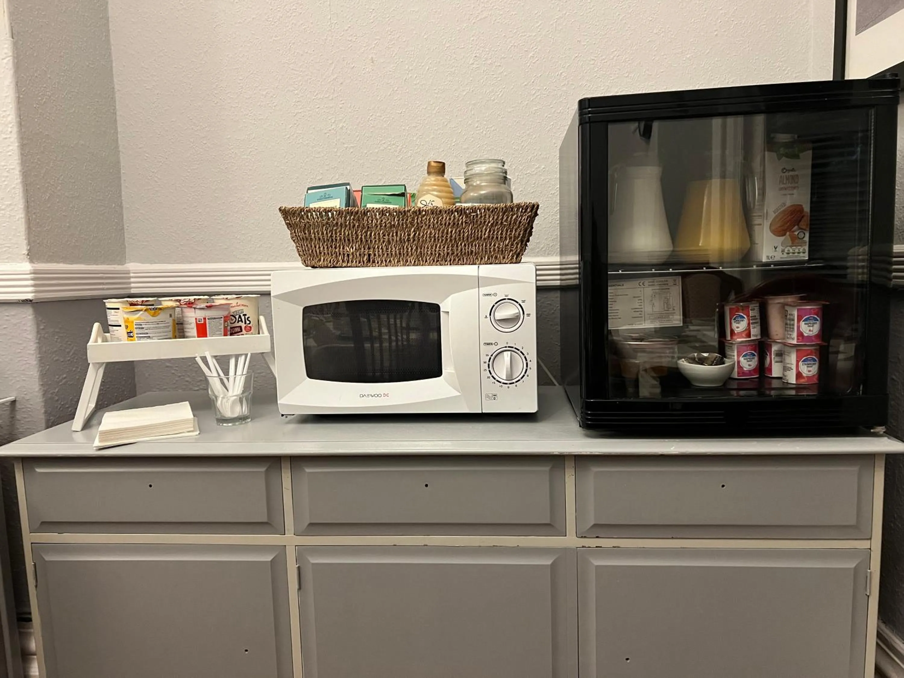 minibar in St Andrews house Hotel