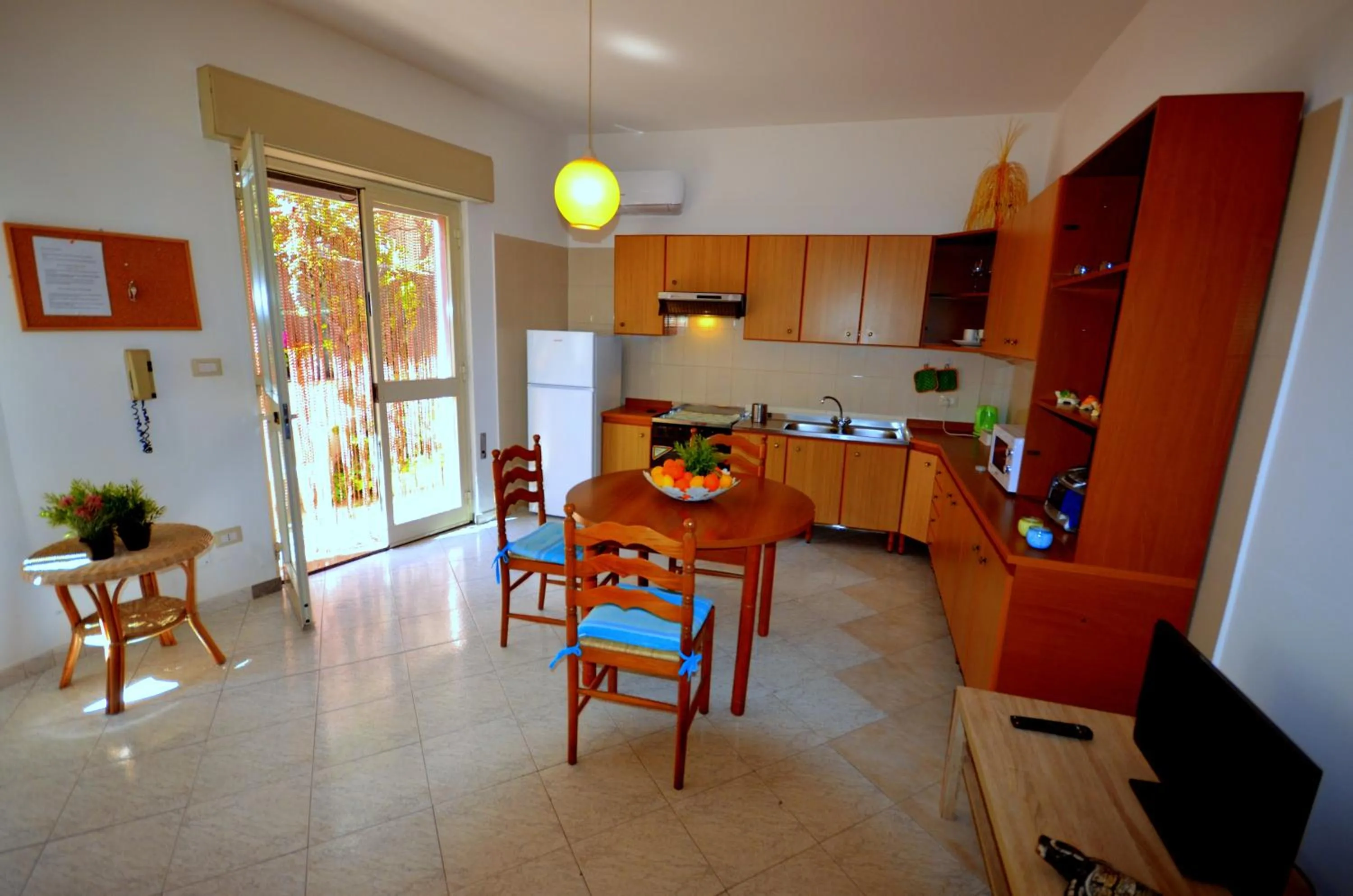 Dining area in Naxos Sea Holiday Apartments