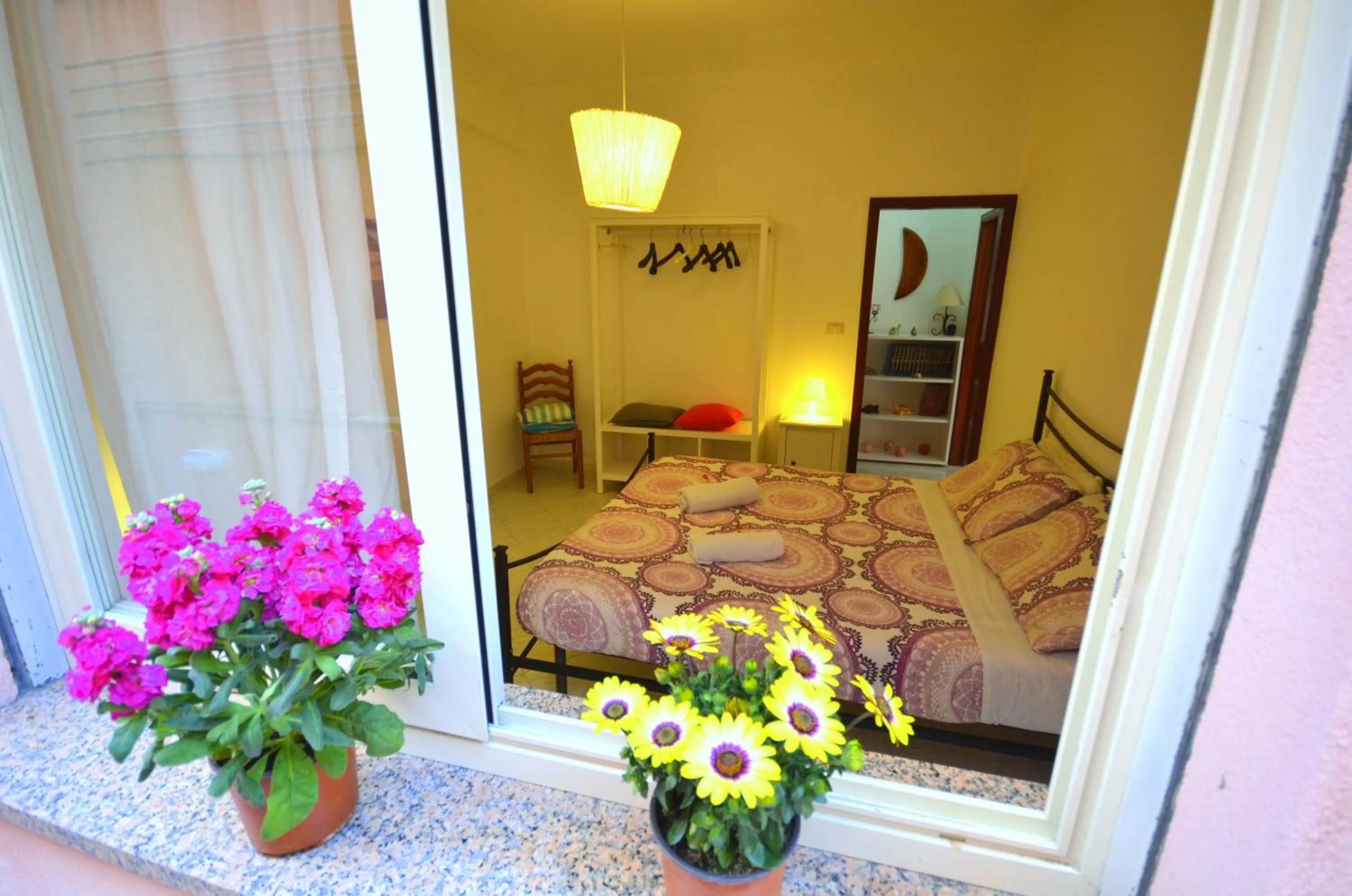 Bedroom in Naxos Sea Holiday Apartments
