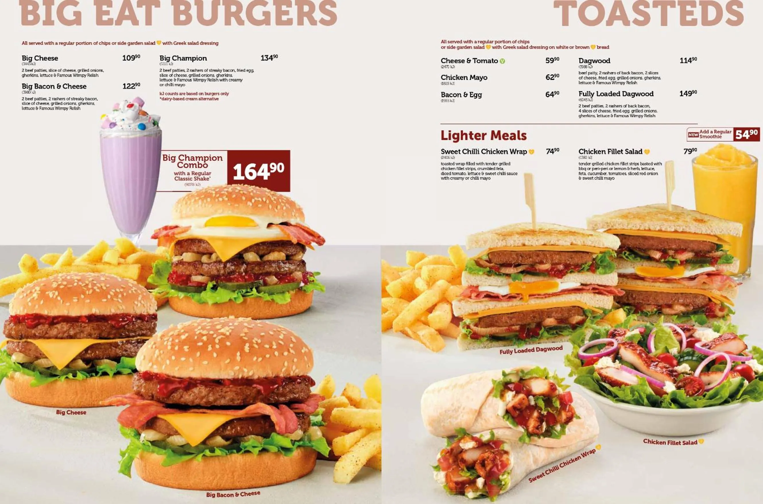 Restaurant/places to eat in Bayside Hotel Suites