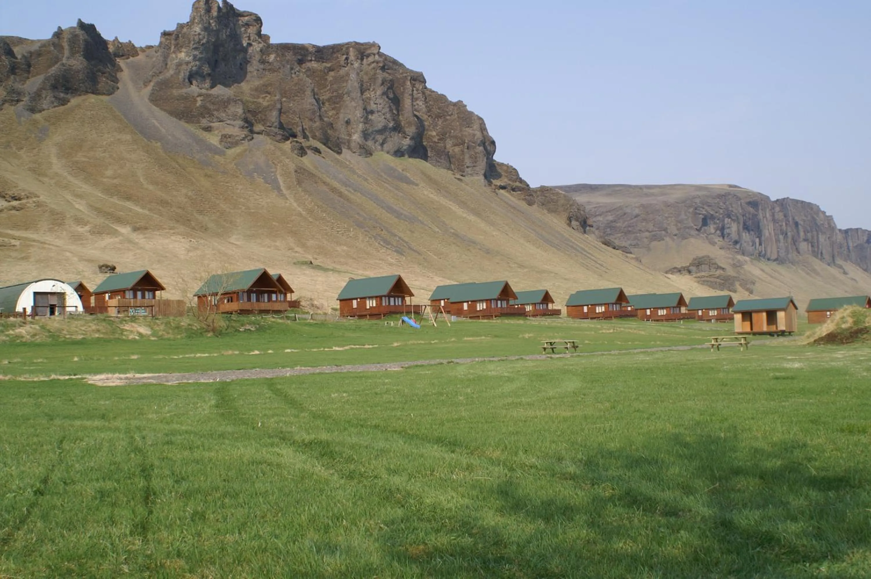 Facade/entrance in Hörgsland Cottages