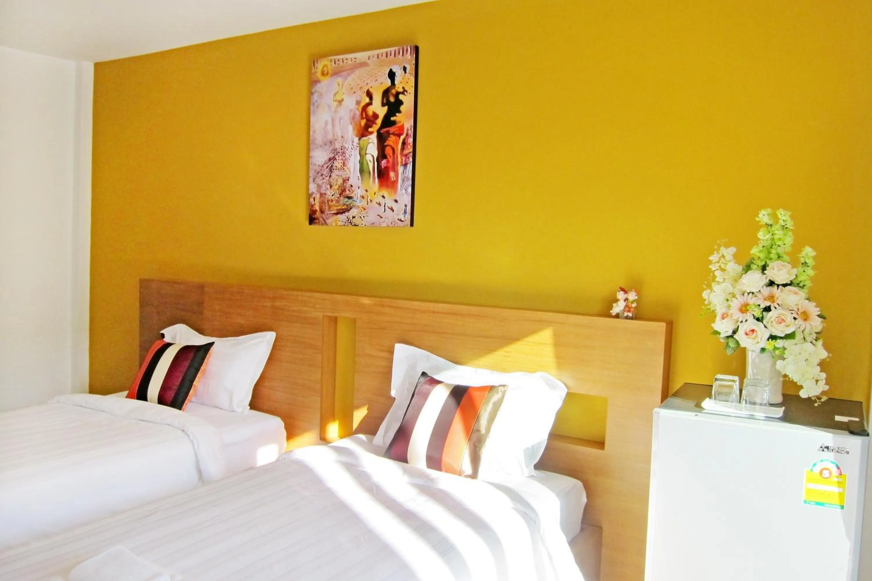 Photo of the whole room, Bed in Krabi Cinta House