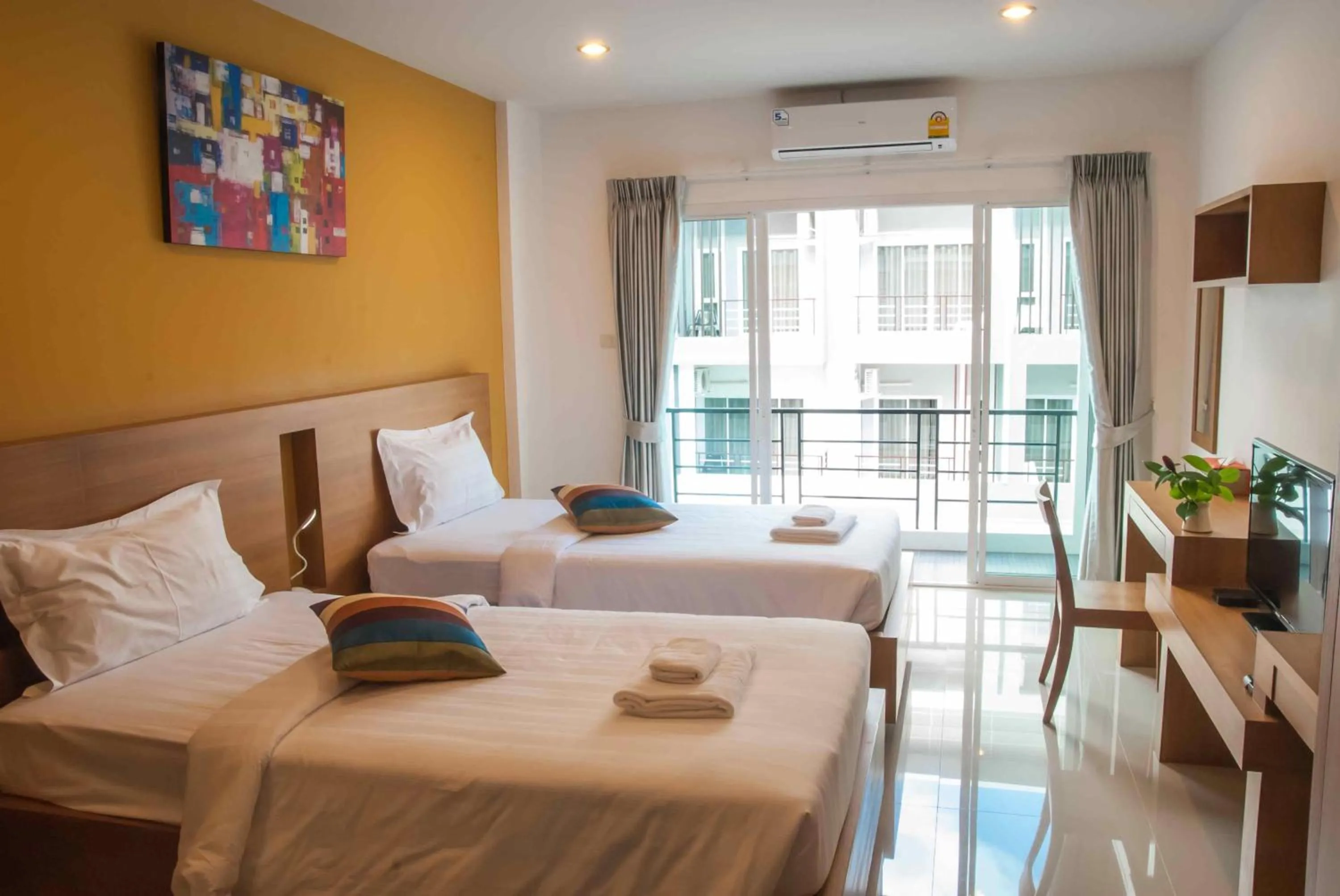 Photo of the whole room, Bed in Krabi Cinta House