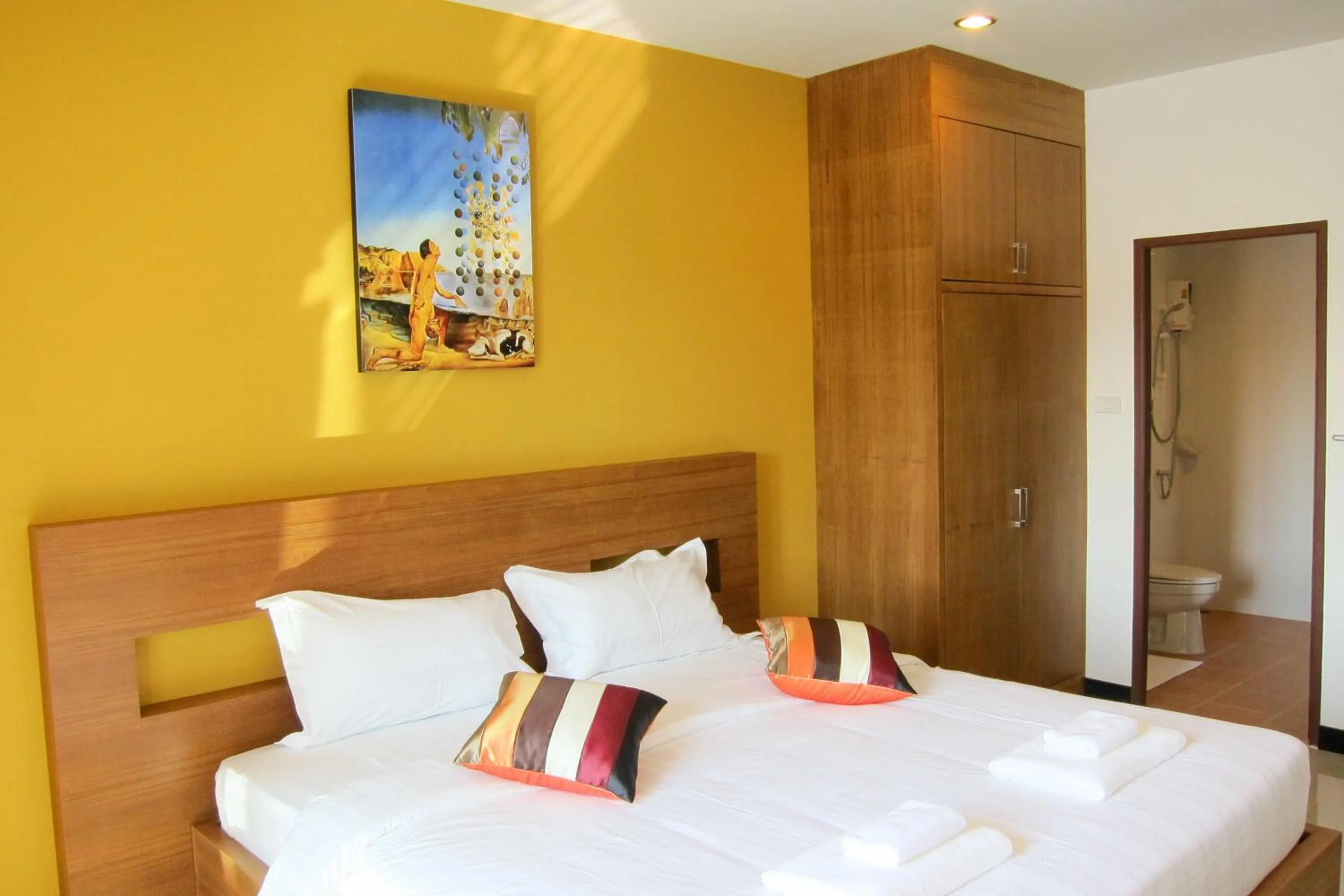 Photo of the whole room, Bed in Krabi Cinta House