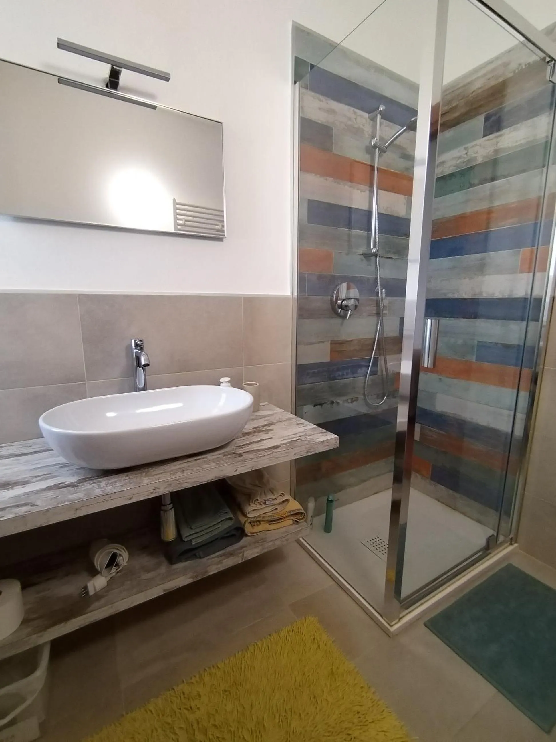 Shower in B & B Ametista Bergamo