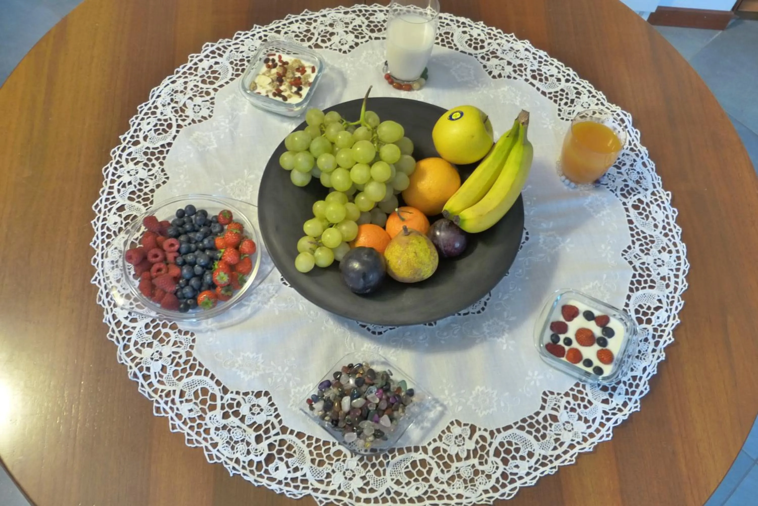 Italian breakfast in B & B Ametista Bergamo