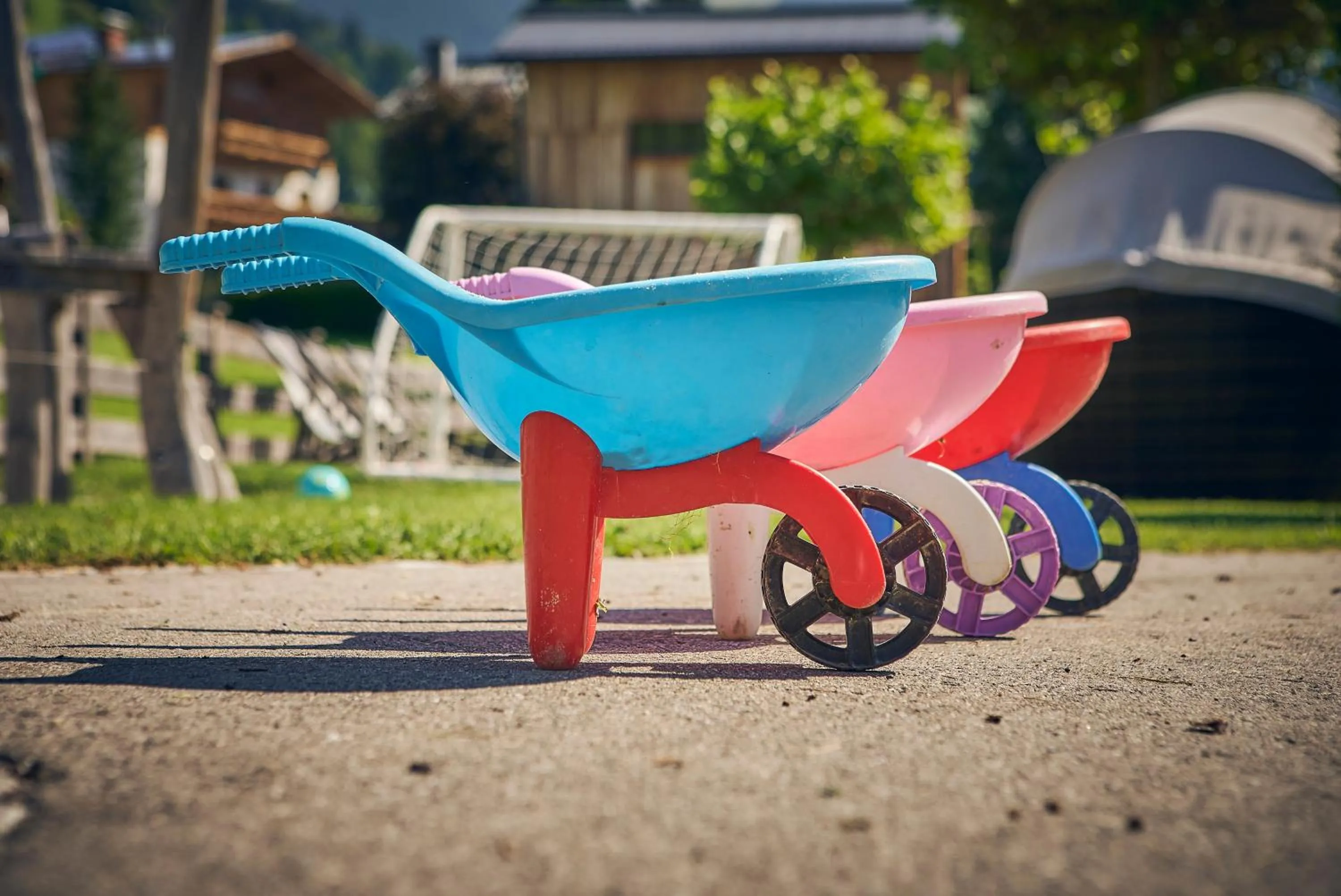 Children play ground in Boutique House happYellow Saalbach