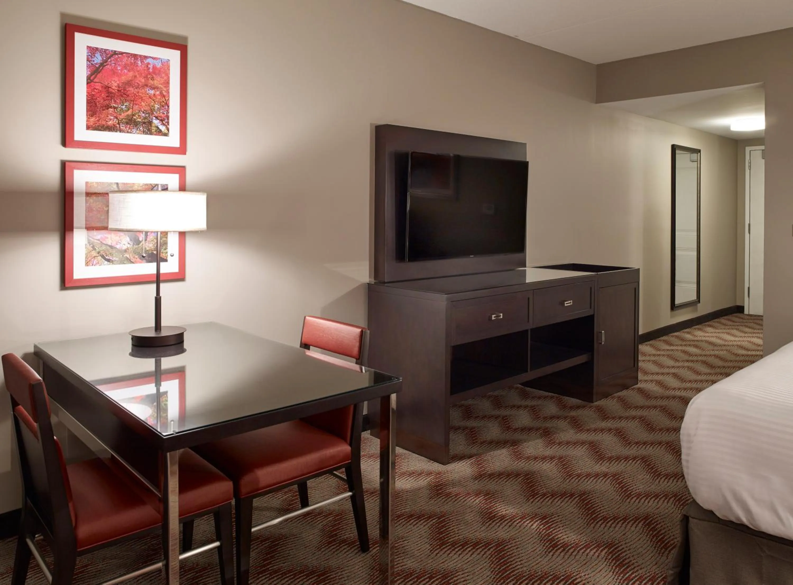 Bed in Oxford Casino Hotel