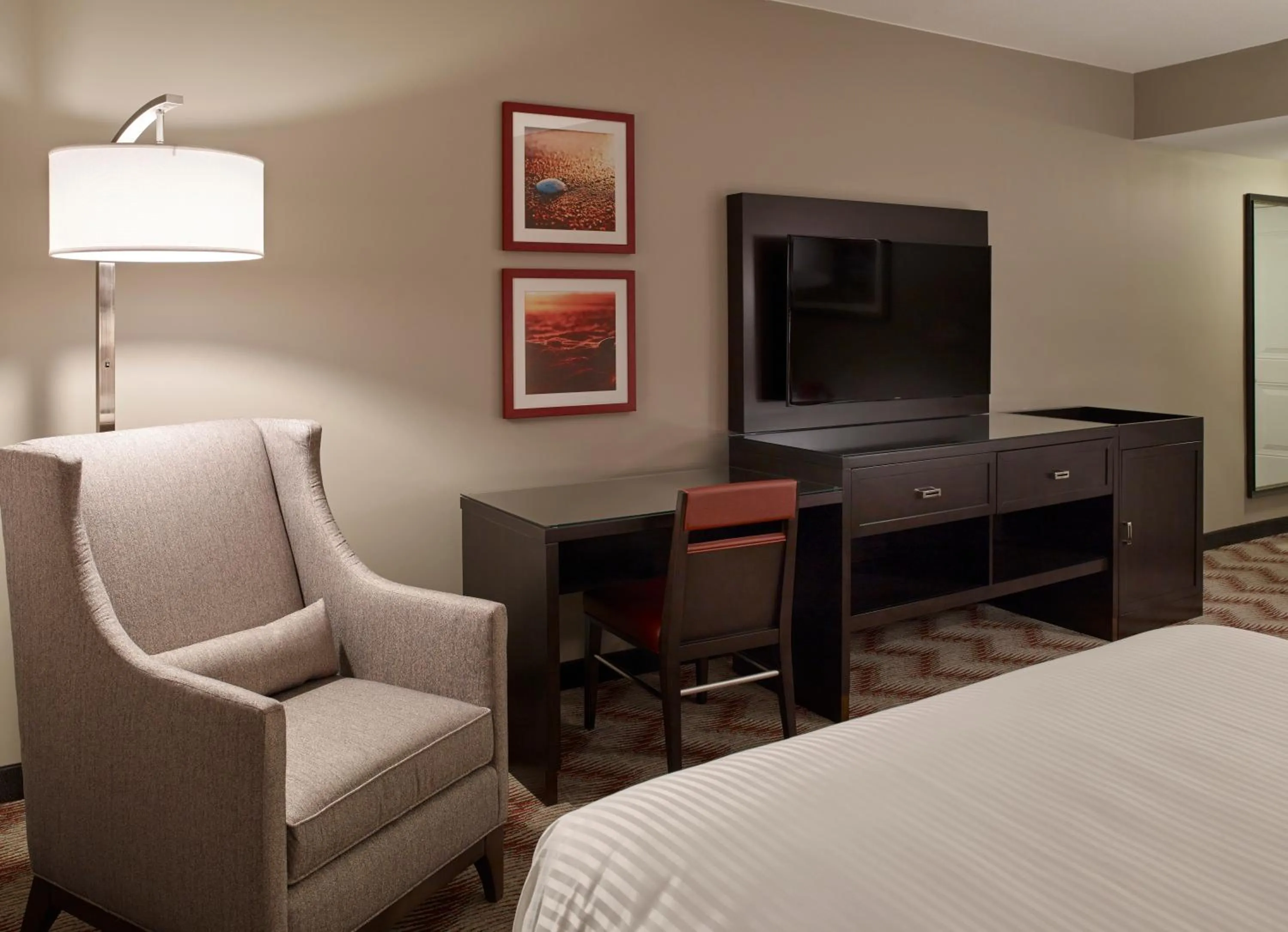 Bed in Oxford Casino Hotel