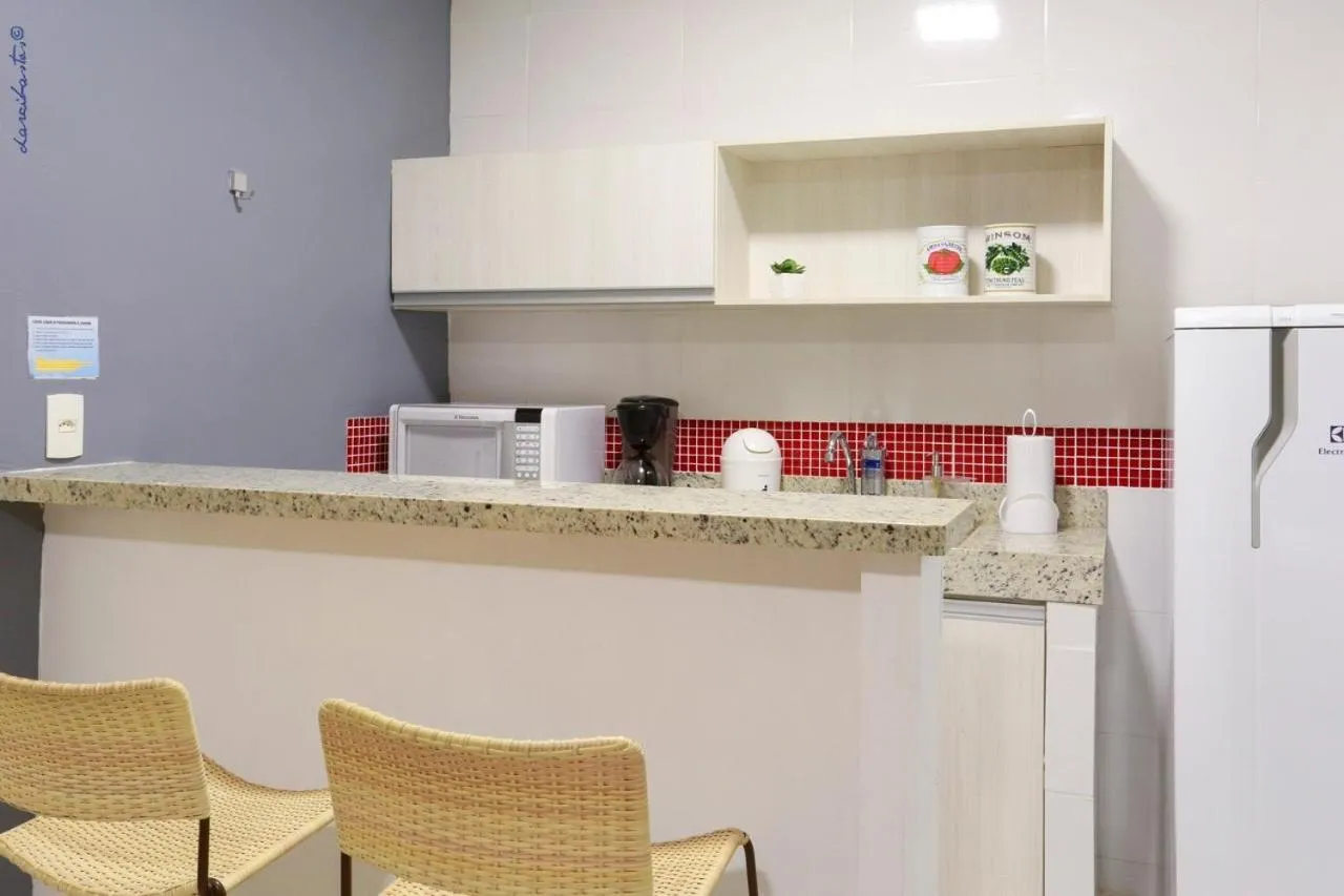 Communal kitchen in Portofino Hotel Prime