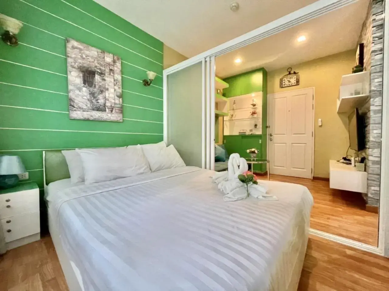 The trust huahin resort condo greeny room The trust huahin resort condo greeny room