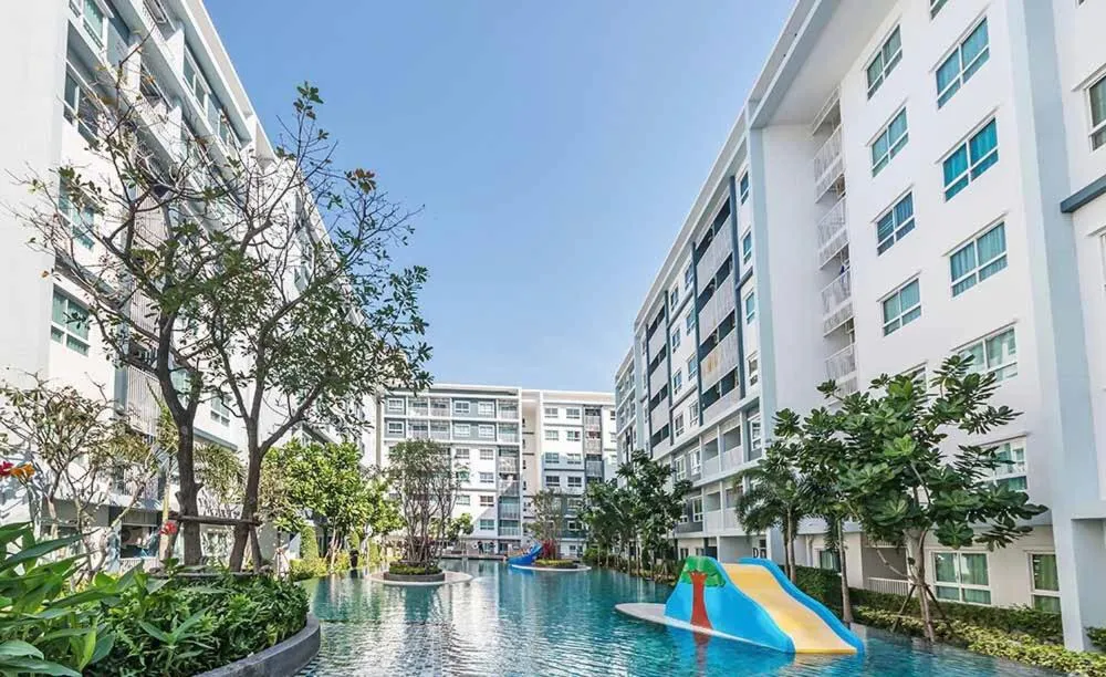 The trust huahin resort condo greeny room