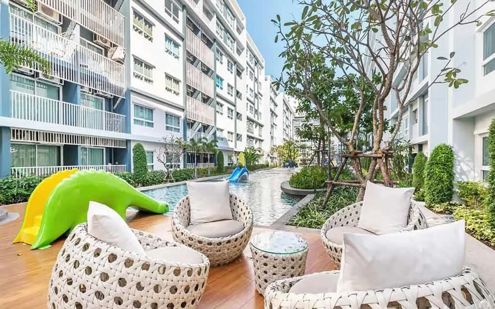 The trust huahin resort condo greeny room