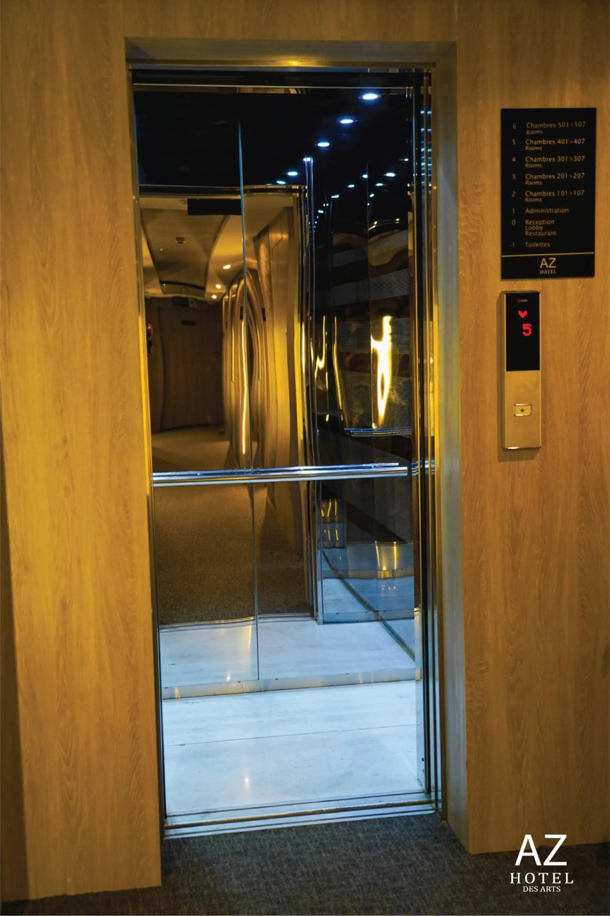 AZ hôtel des arts