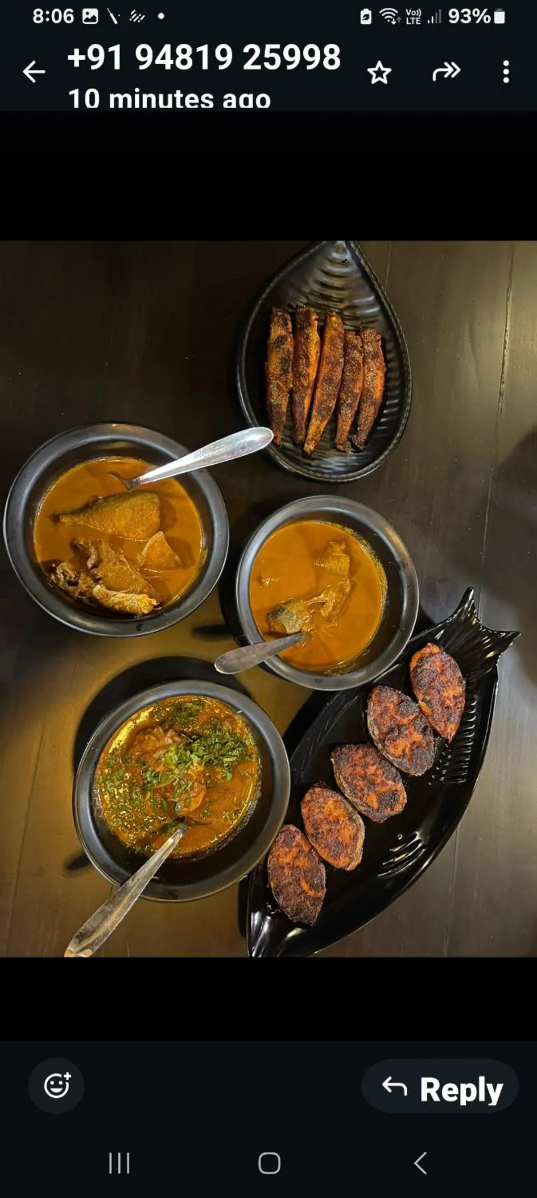 Food in Mudra beach villa Gokarna