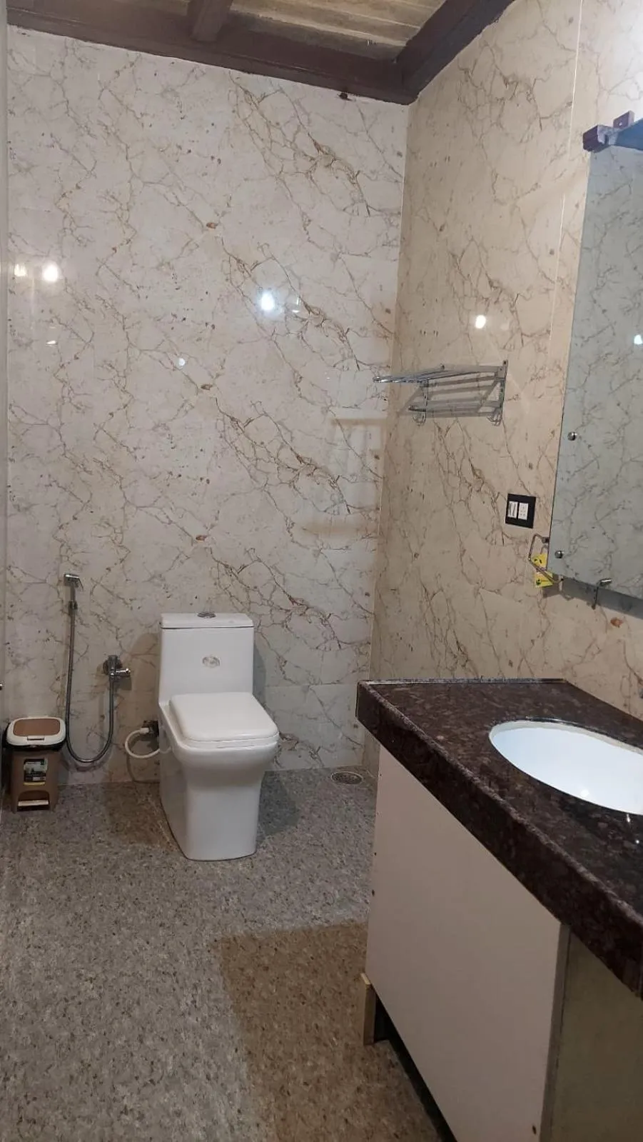 Toilet in Mudra beach villa Gokarna