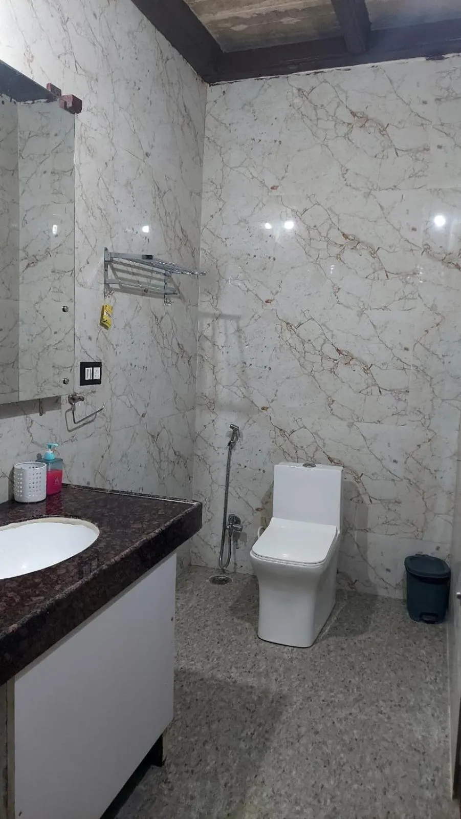 Toilet in Mudra beach villa Gokarna