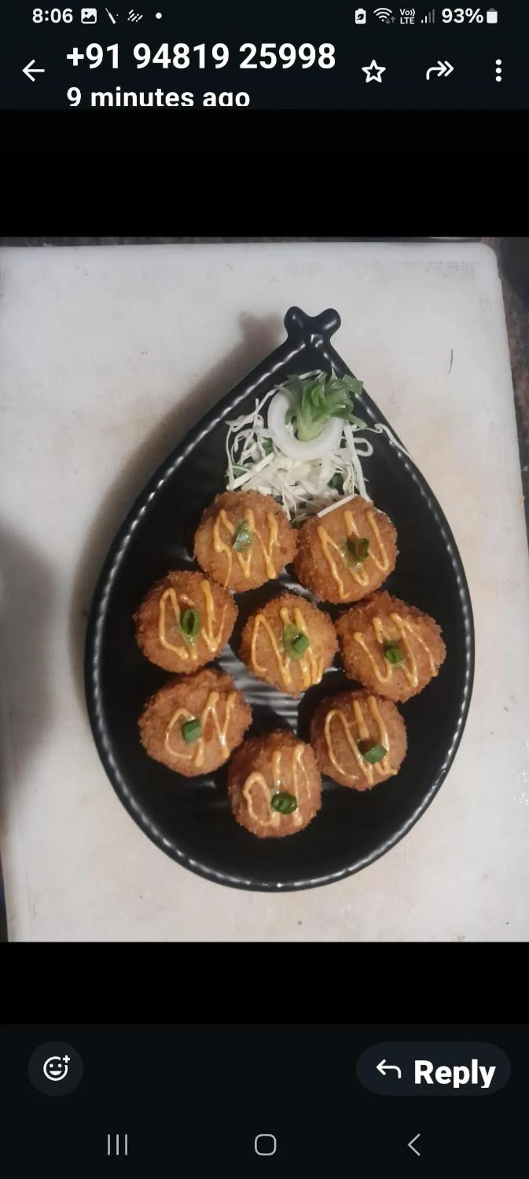 Food in Mudra beach villa Gokarna