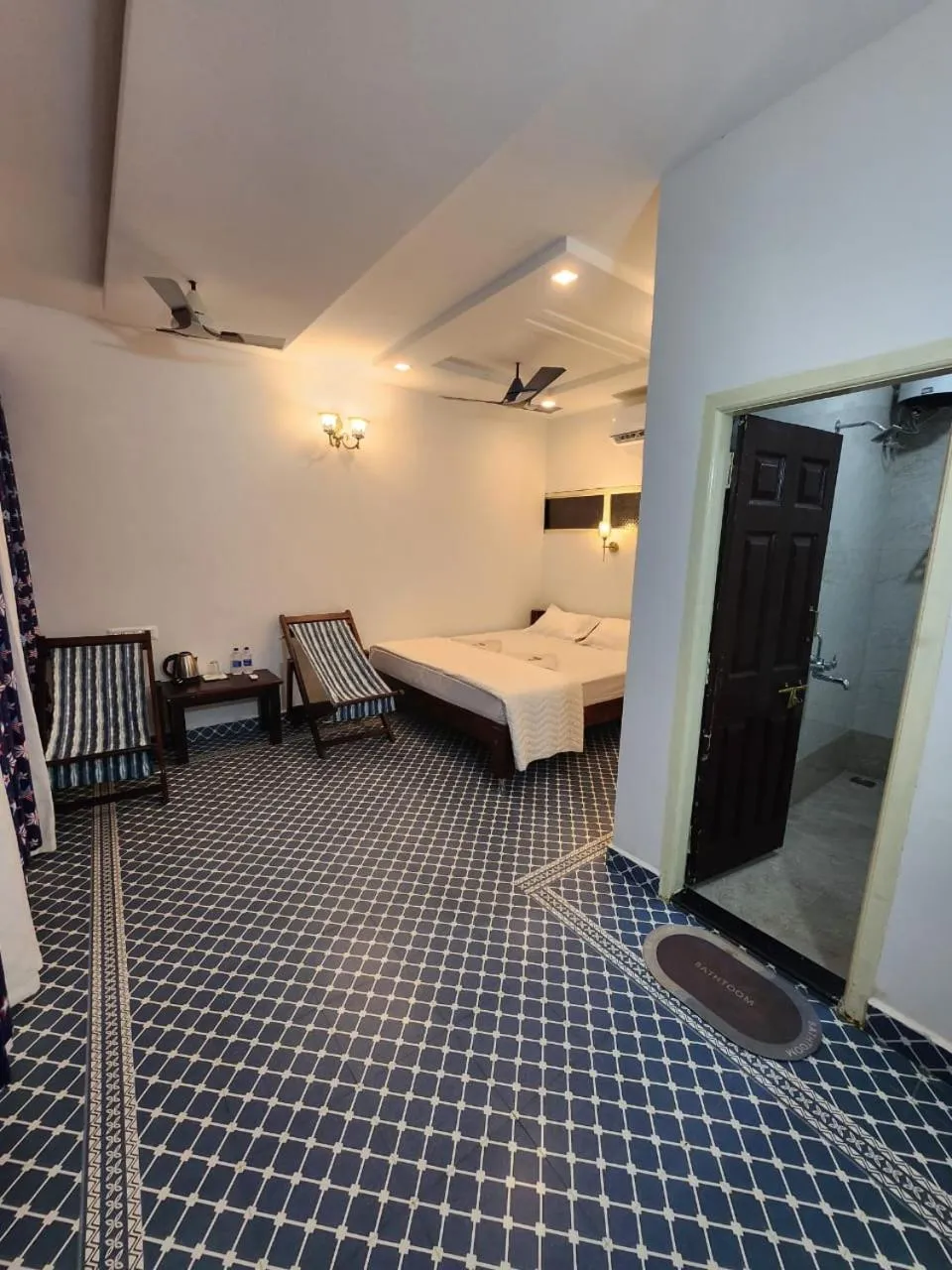 Bedroom, Bed in Mudra beach villa Gokarna