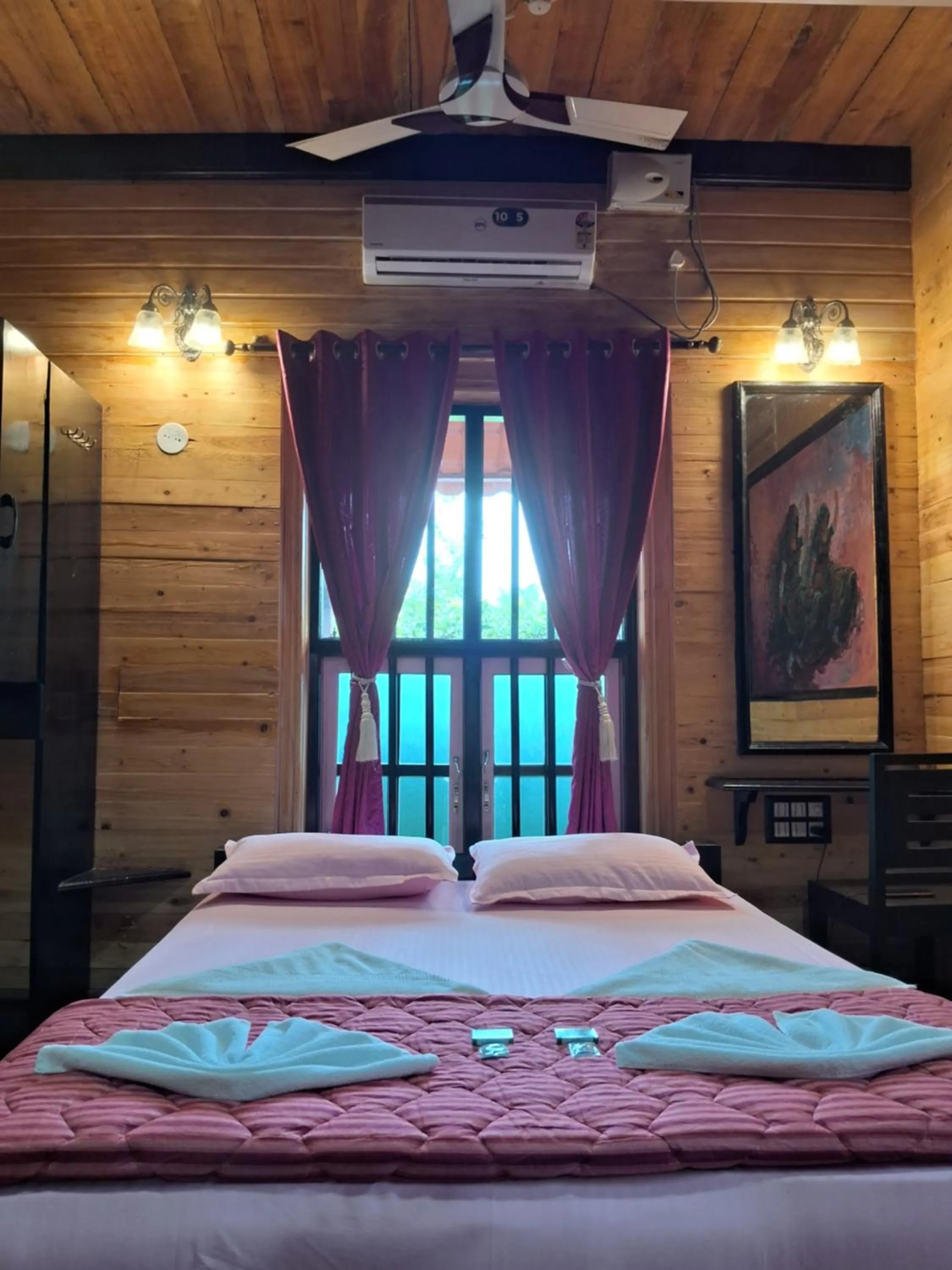 Bedroom, Bed in Mudra beach villa Gokarna