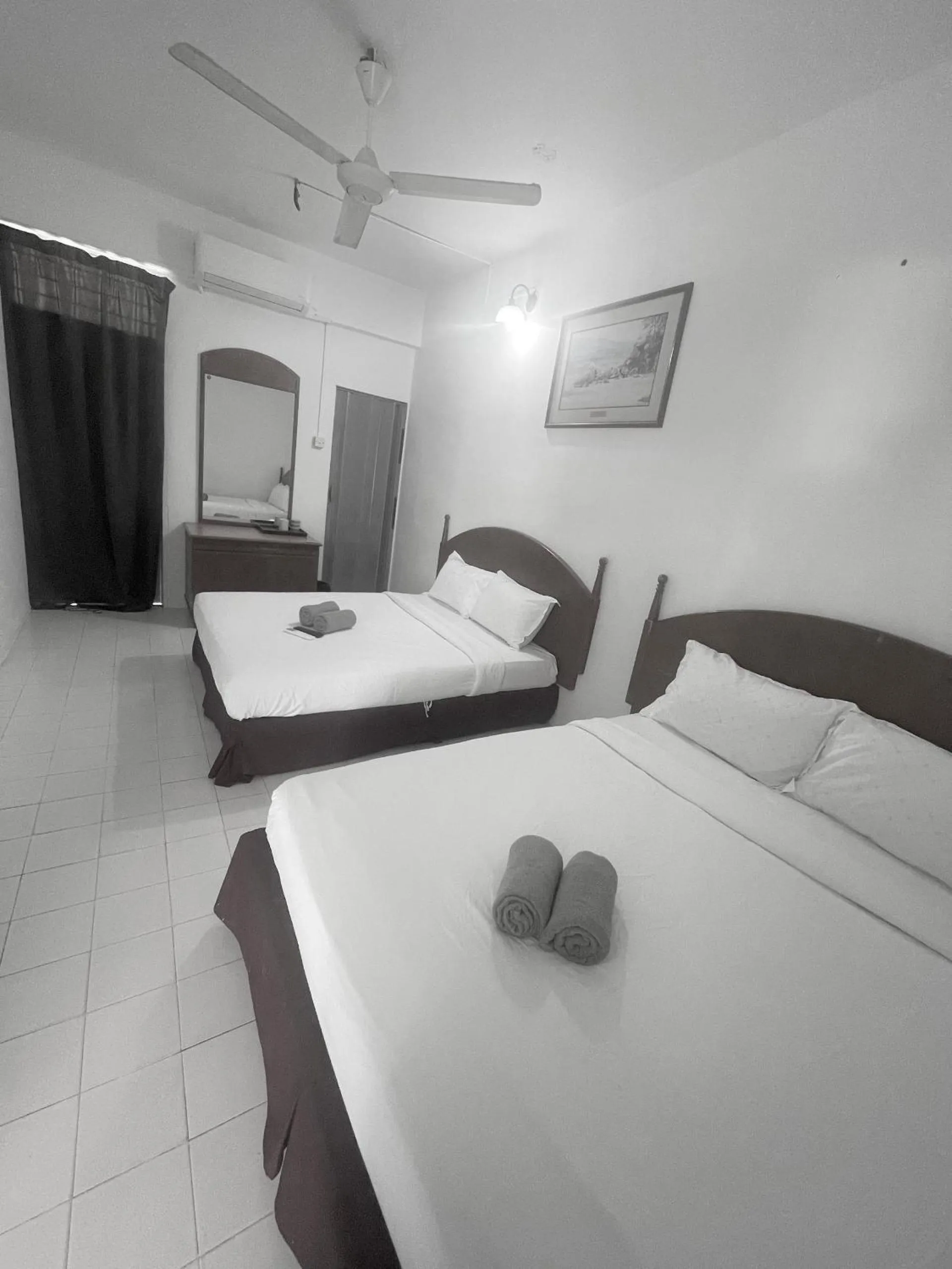 Bed in Grand Star Hotel