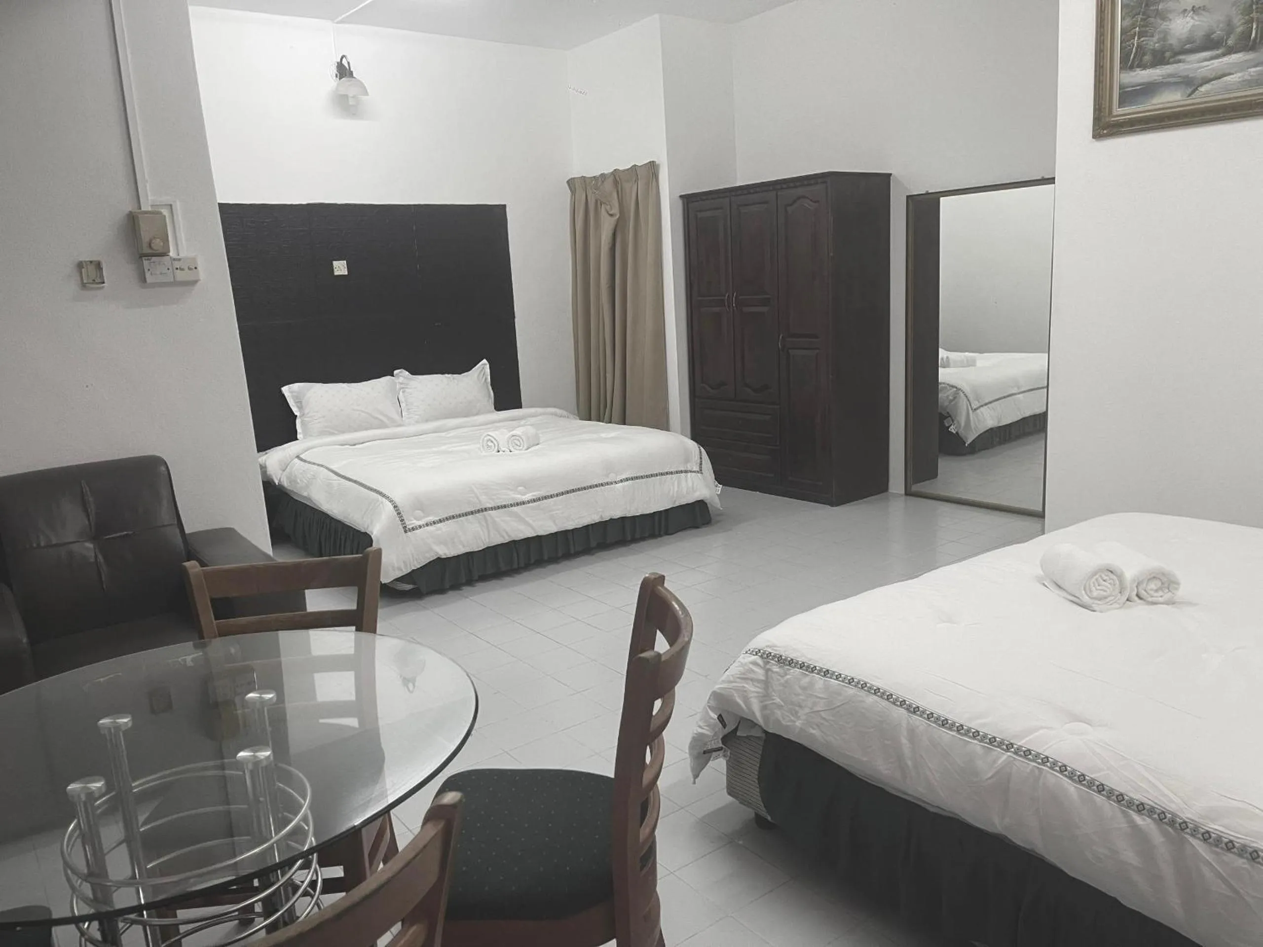 Bed in Grand Star Hotel