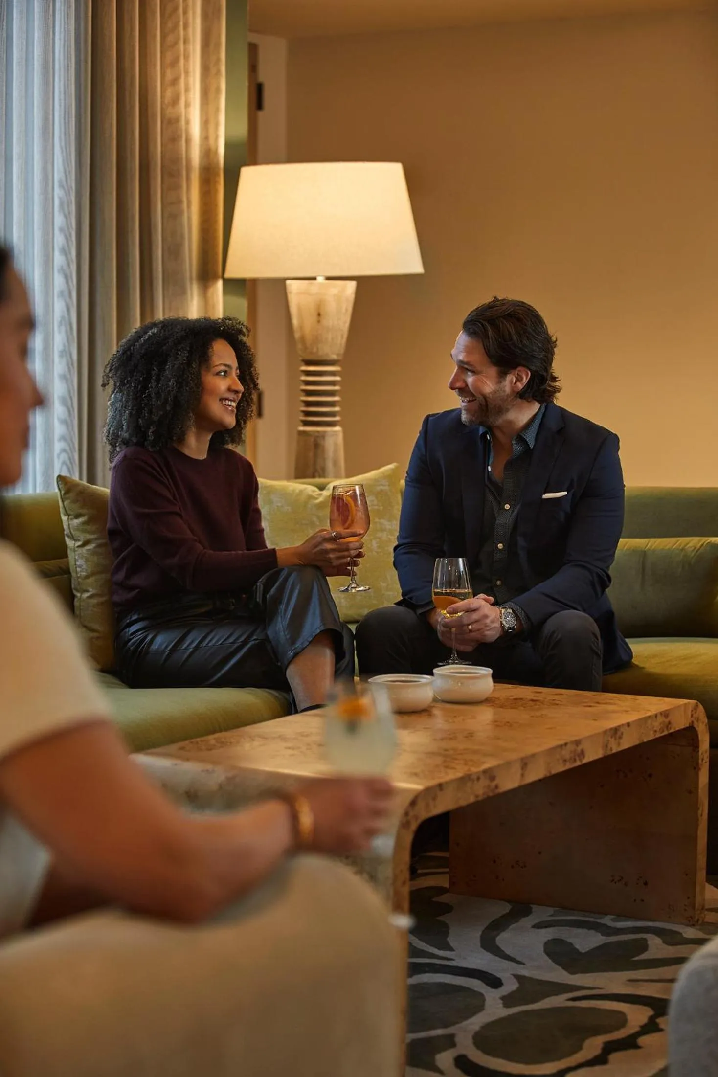 Seating area in Hotel Brookmere & Arbor Spa