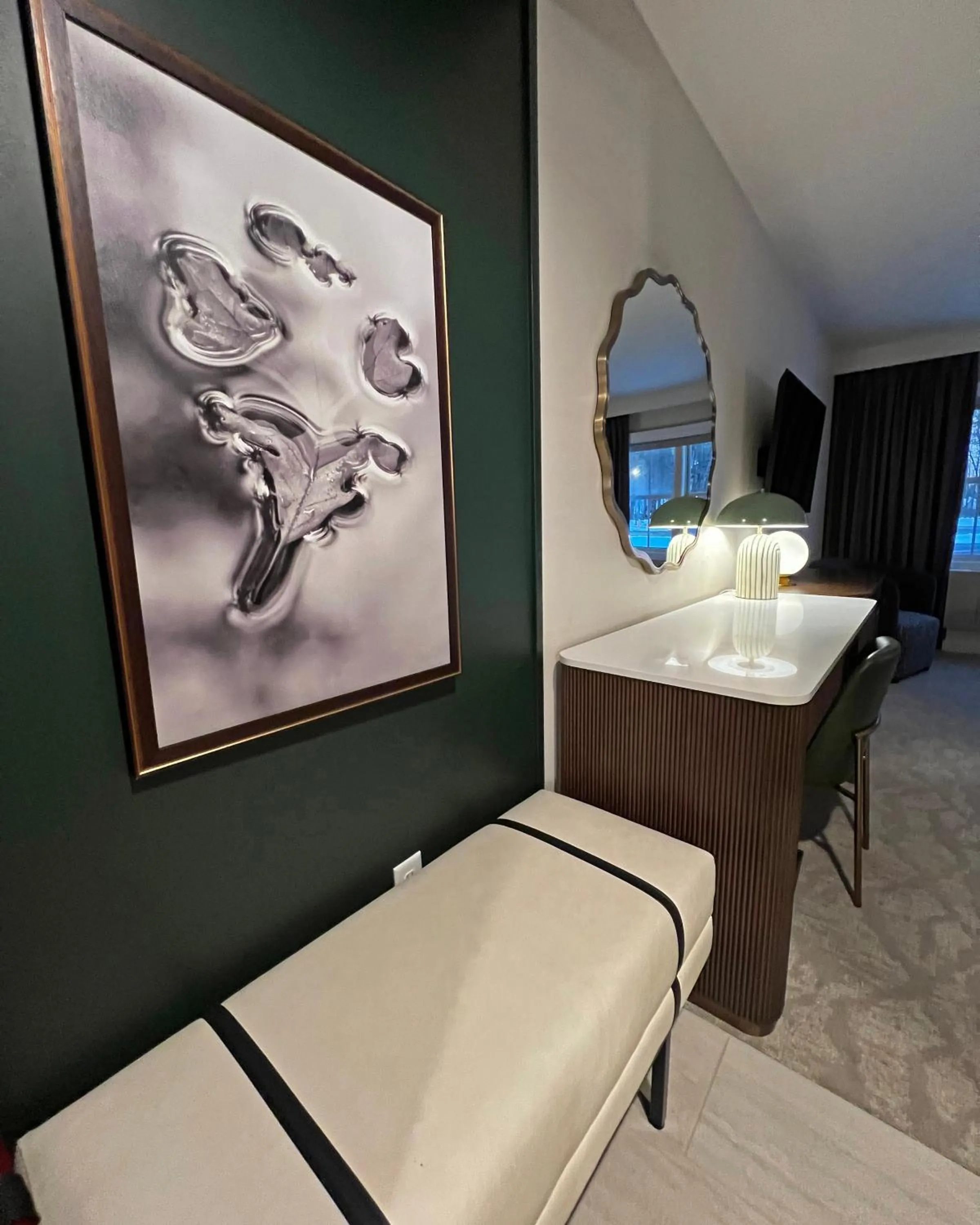 Decorative detail in Hotel Brookmere & Arbor Spa