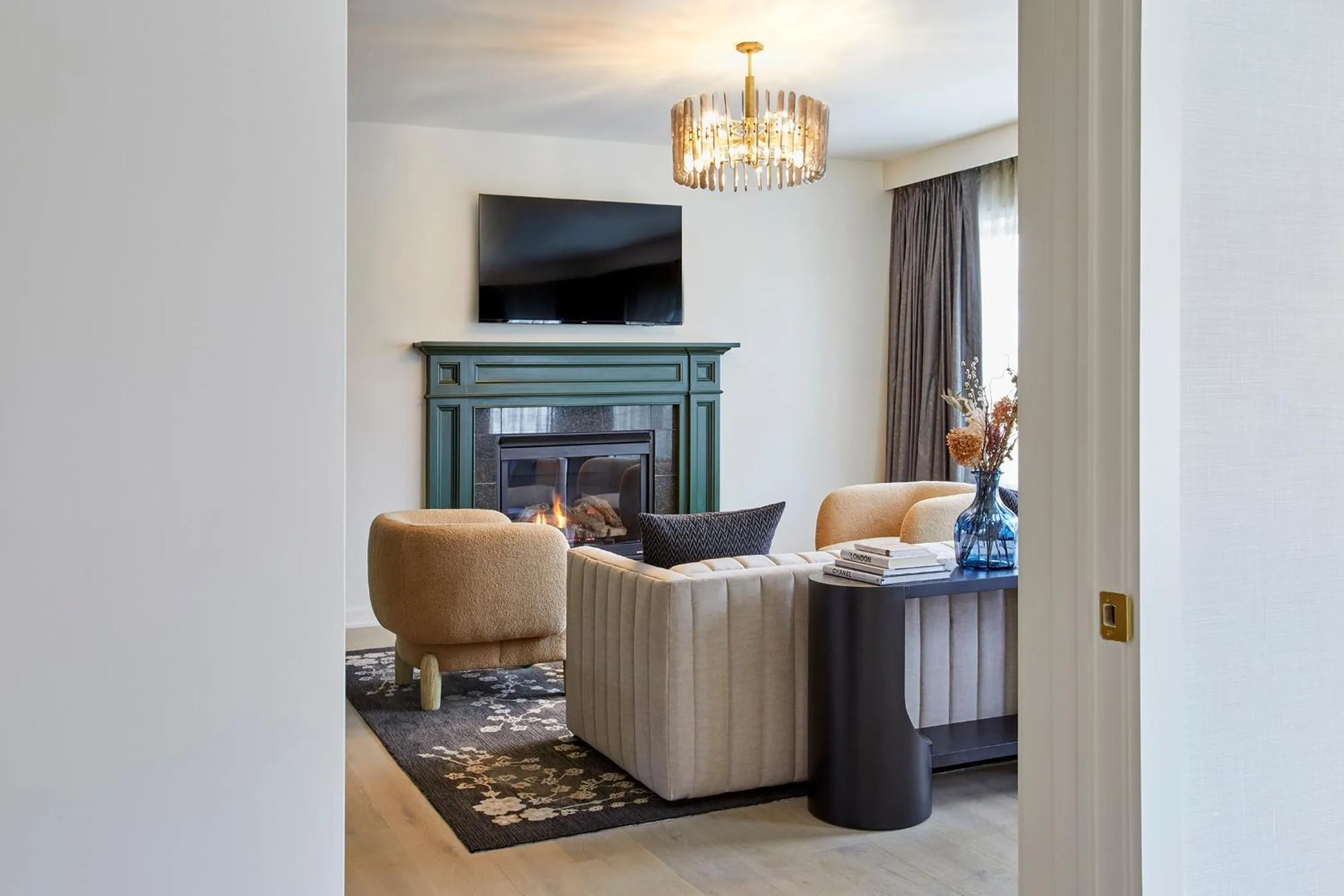 Living room in Hotel Brookmere & Arbor Spa