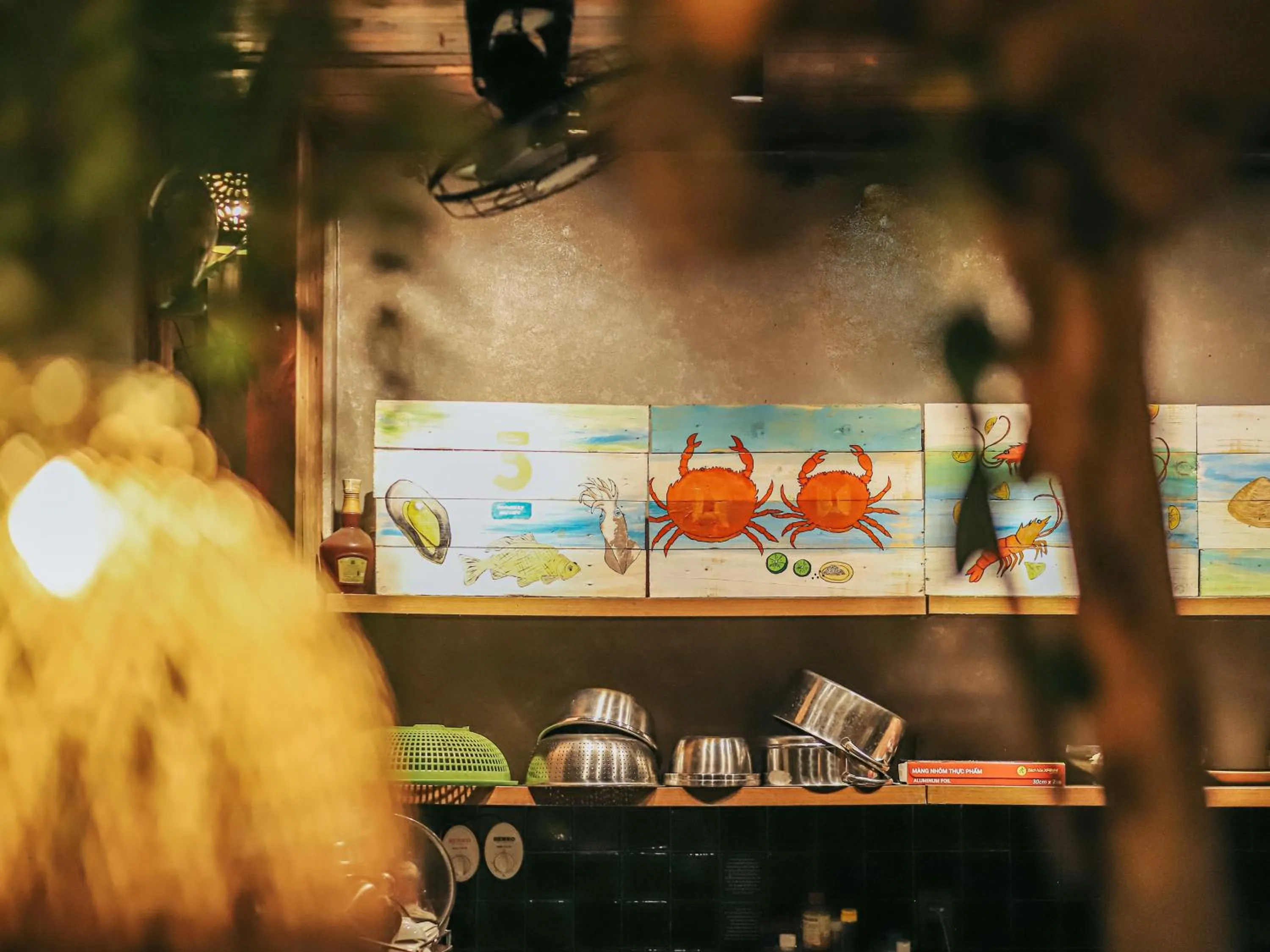 Communal kitchen in 5 homestay 1