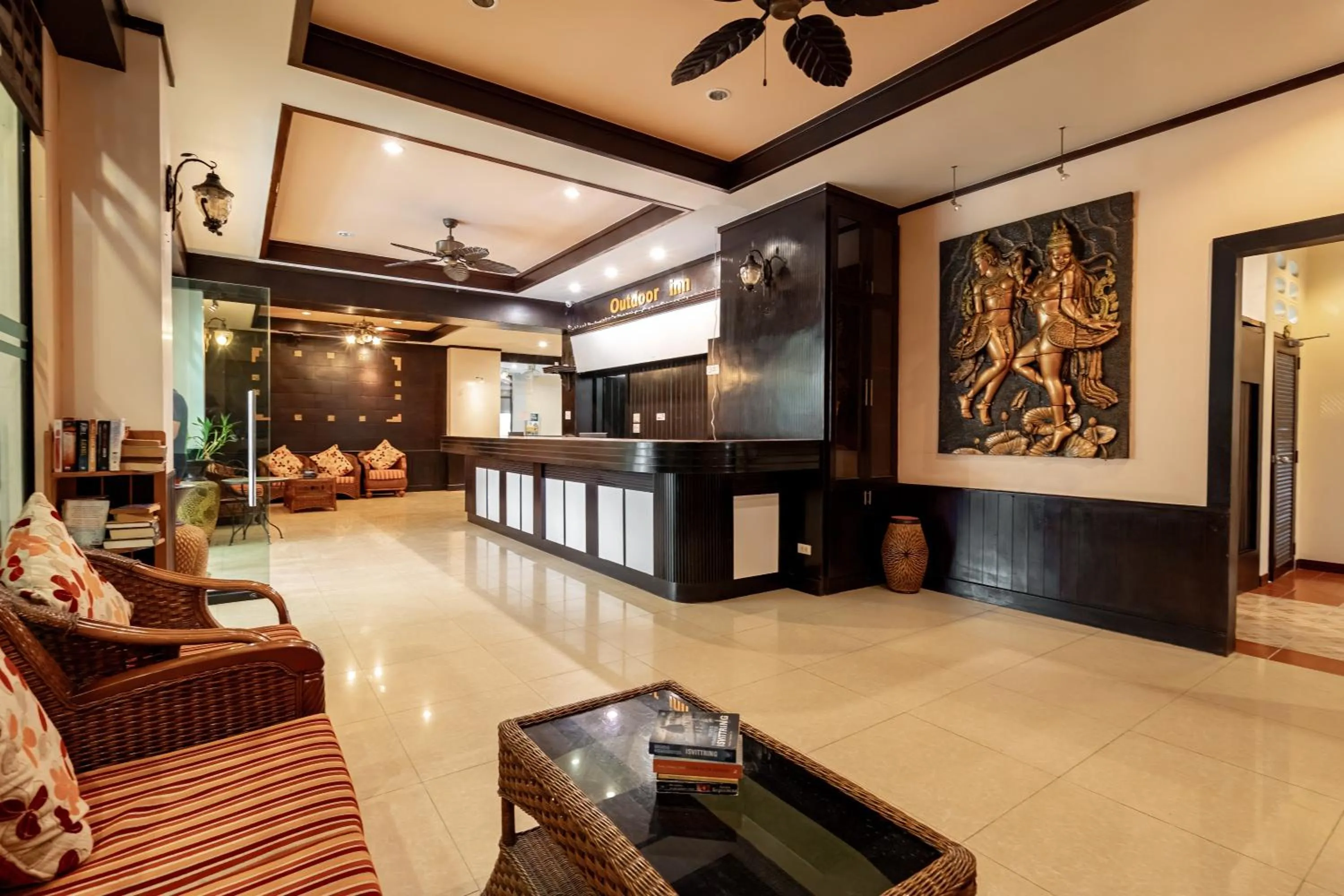 Seating area in Outdoor Inn Kata Hotel