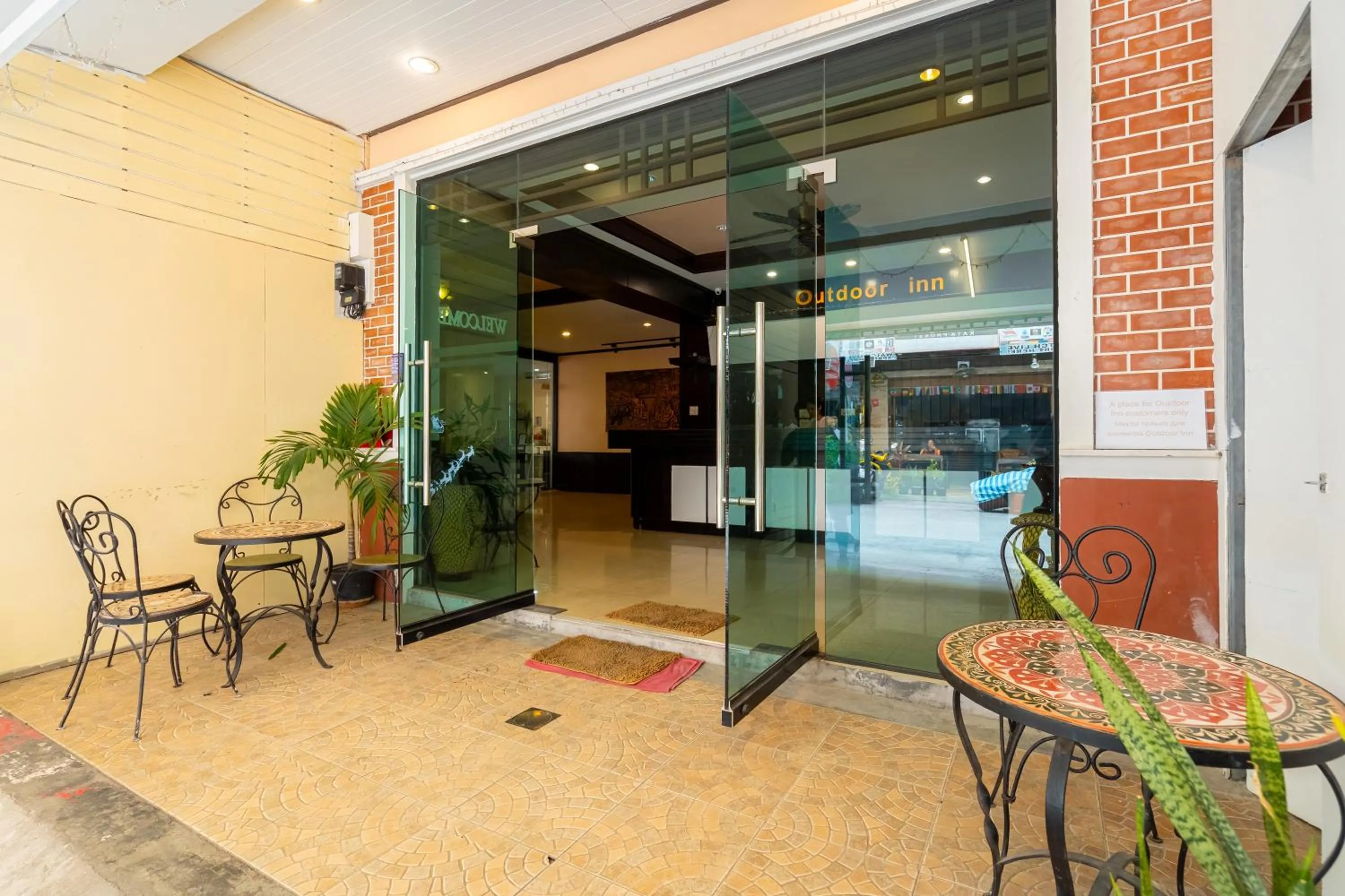 Facade/entrance in Outdoor Inn Kata Hotel