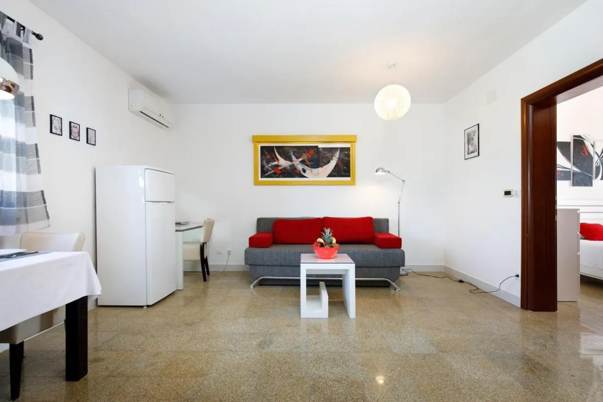 Living room in Ark Beach Apartments