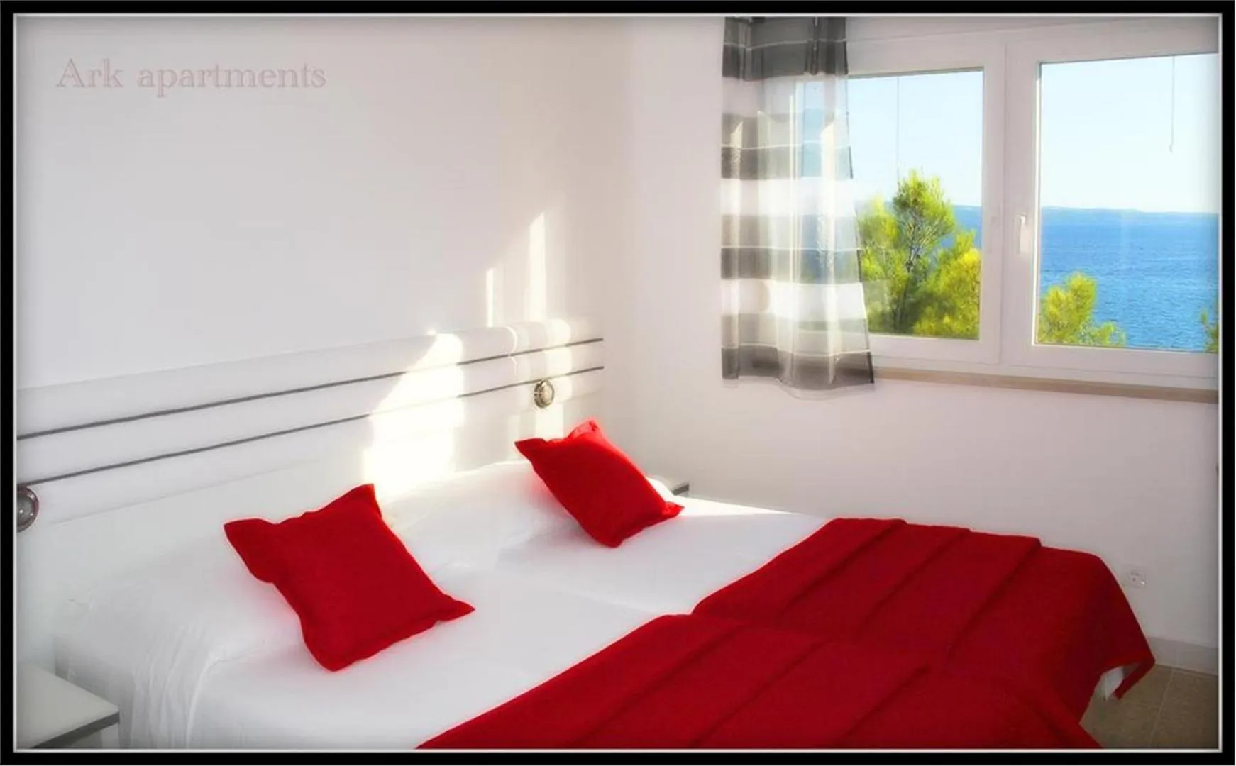 Bedroom in Ark Beach Apartments