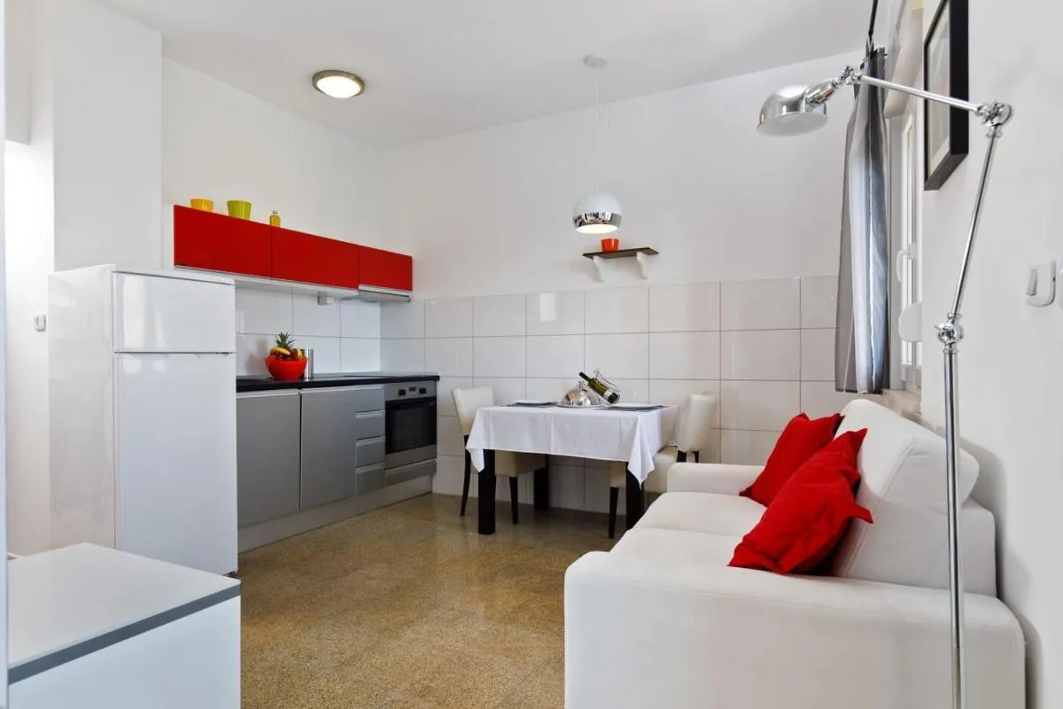 Living room in Ark Beach Apartments