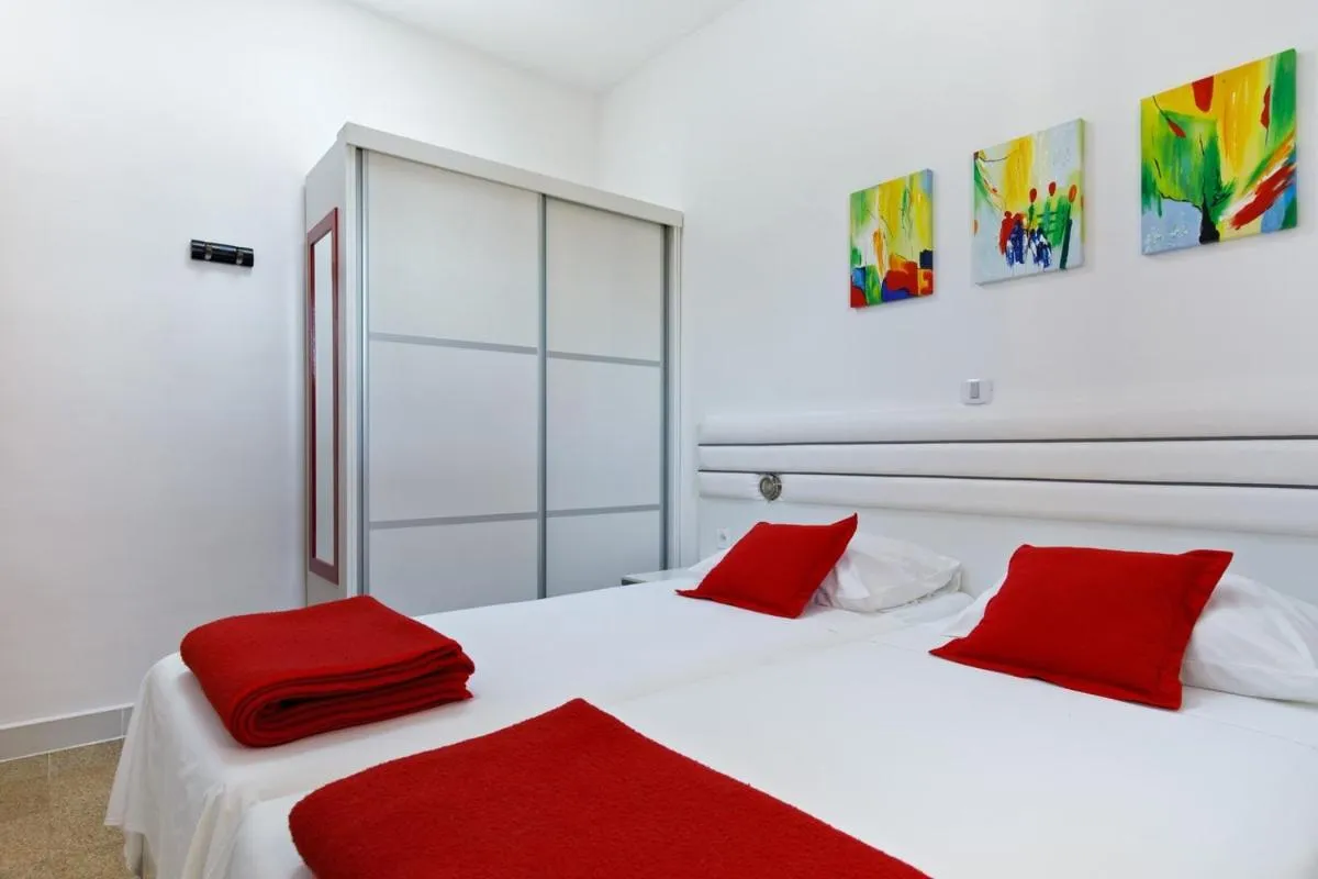 Bedroom in Ark Beach Apartments