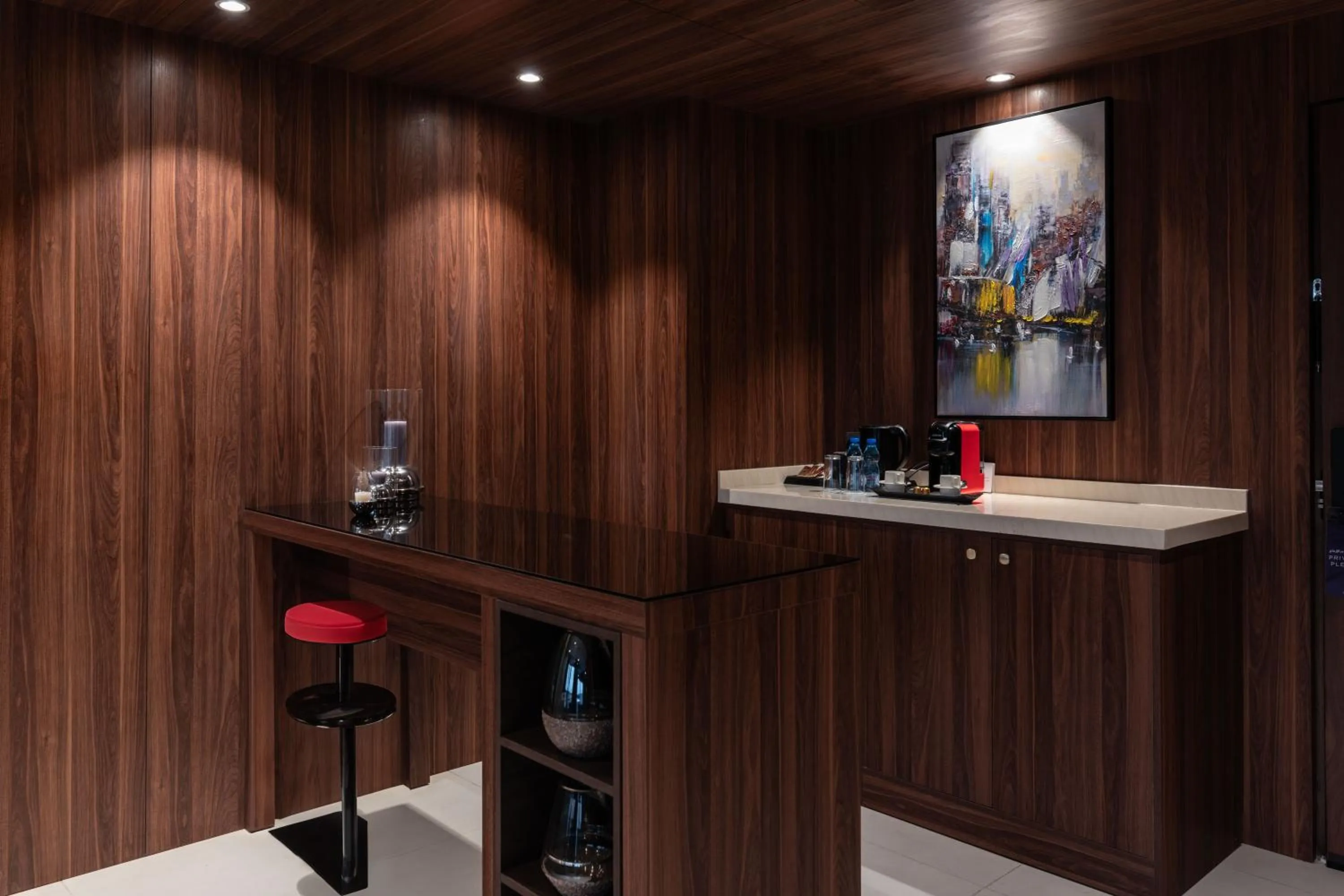 Kitchen or kitchenette in Warwick Al Taif Hotel