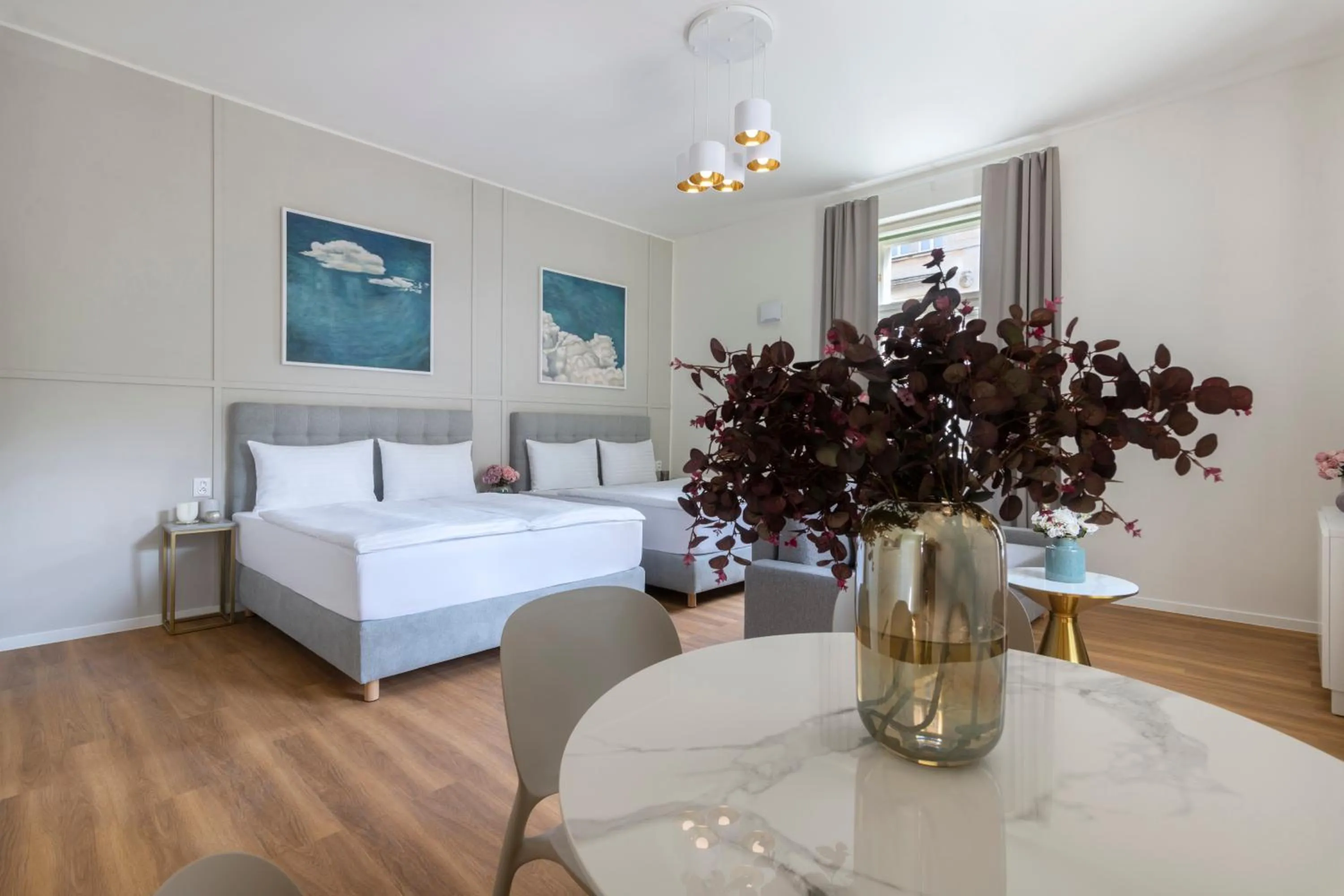 Bed in Encore Boutique Residence by Dwellfort