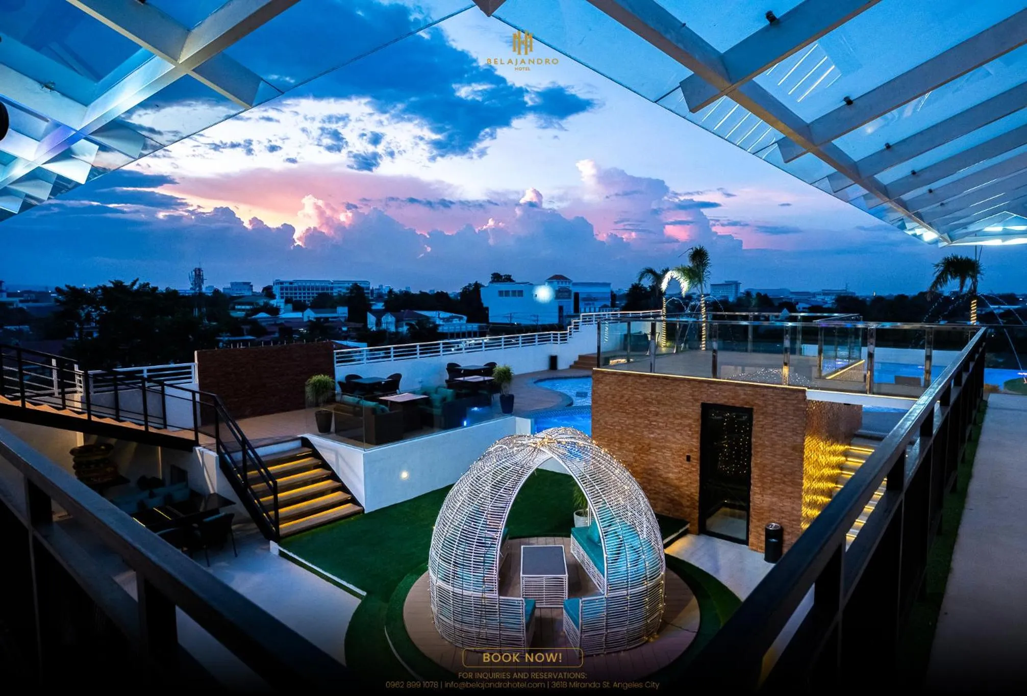 Restaurant/places to eat in Belajandro Hotel Angeles City