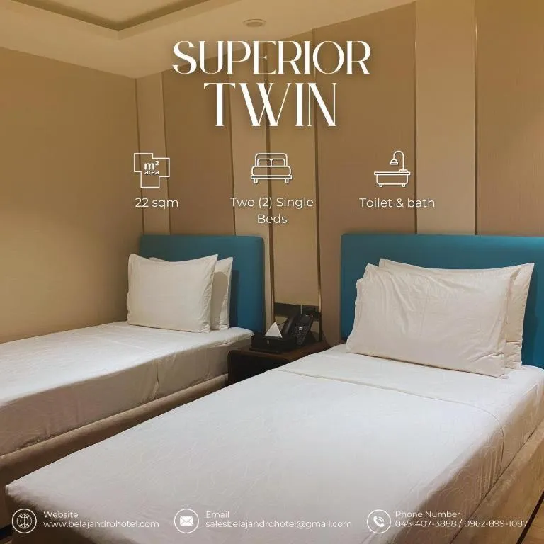 Bedroom, Bed in Belajandro Hotel Angeles City