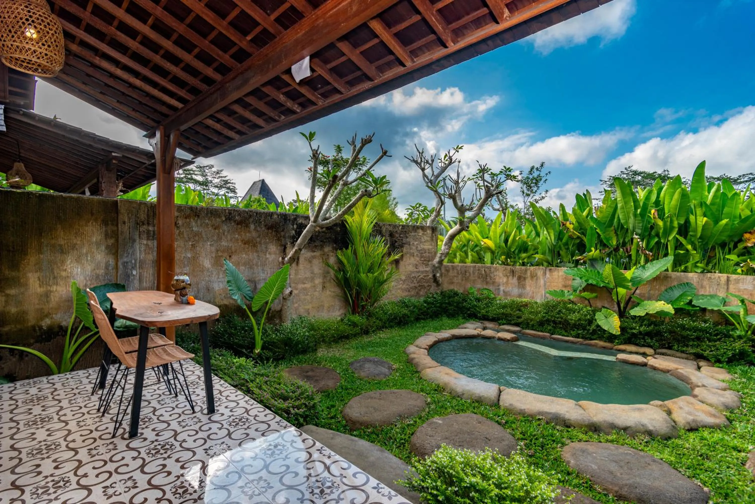 Natural landscape in Tiare Villa Ubud by Dhananjaya Hospitality