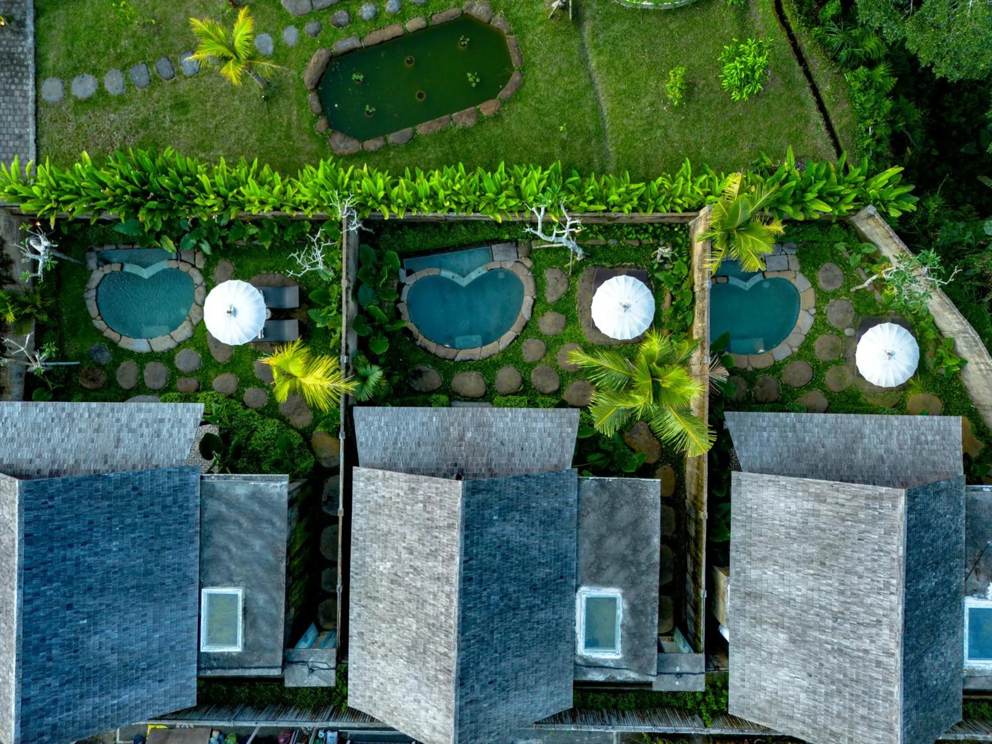 Property building in Tiare Villa Ubud by Dhananjaya Hospitality