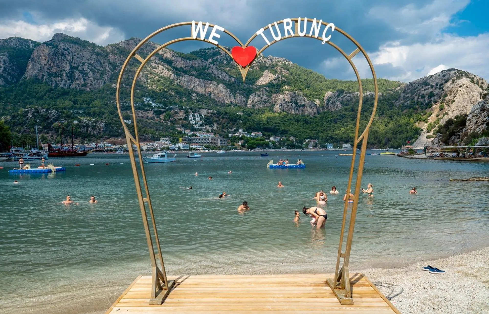 Beach in Turunc Resort Hotel