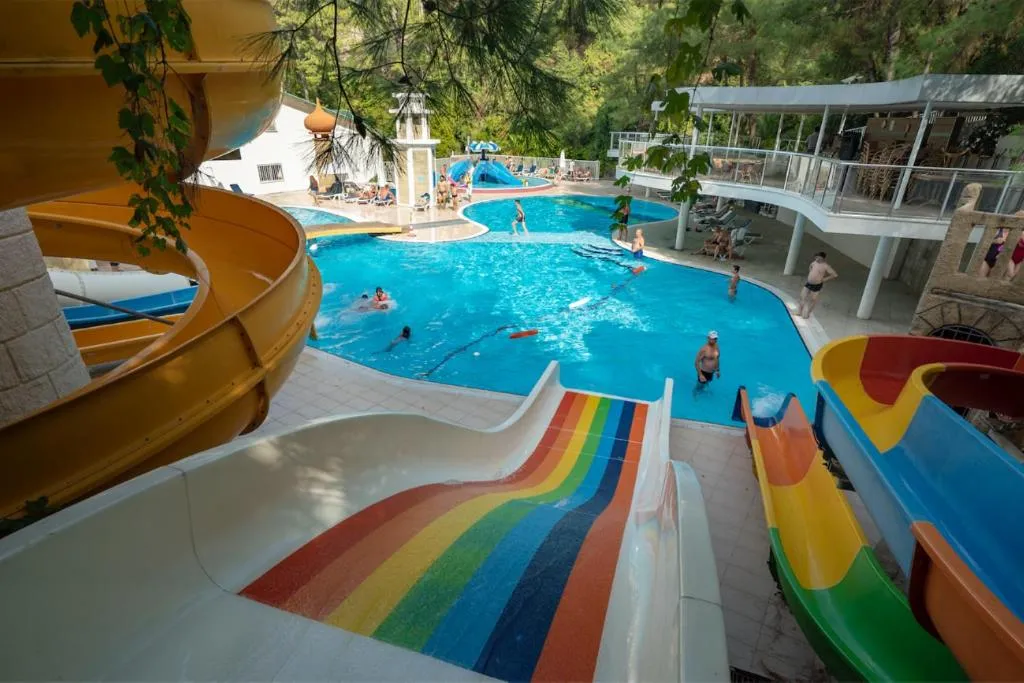Aqua park in Turunc Resort Hotel